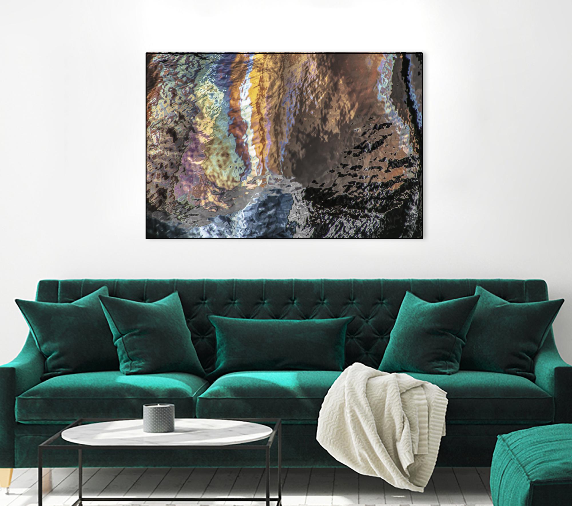 Burnish II by Norm Stelfox on GIANT ART - black nature