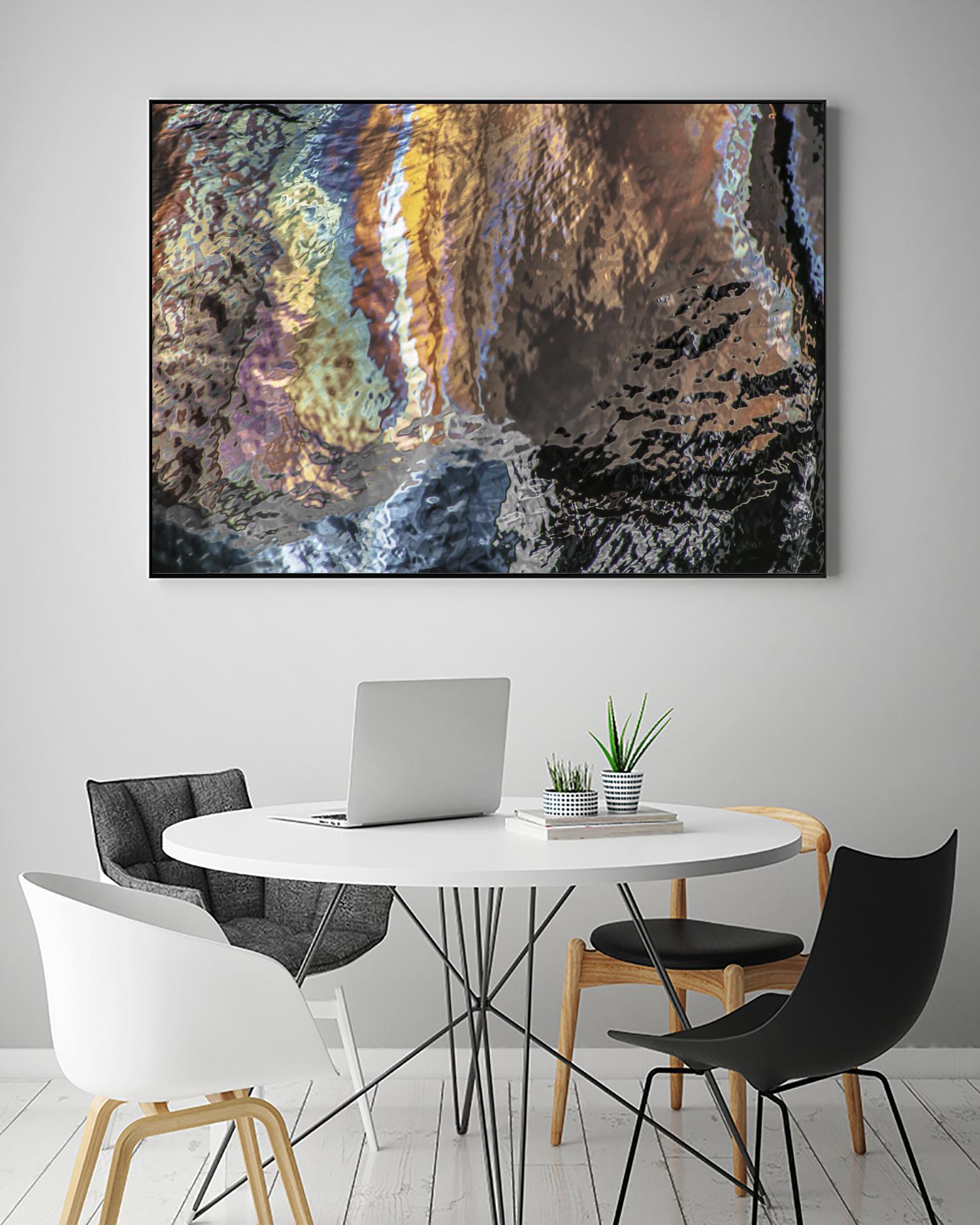 Burnish II by Norm Stelfox on GIANT ART - black nature