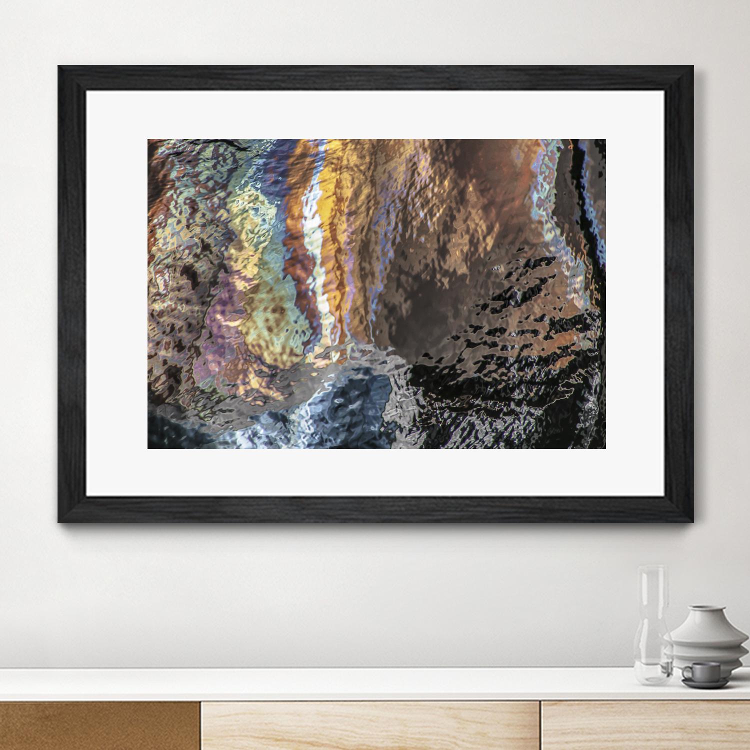 Burnish II by Norm Stelfox on GIANT ART - black nature