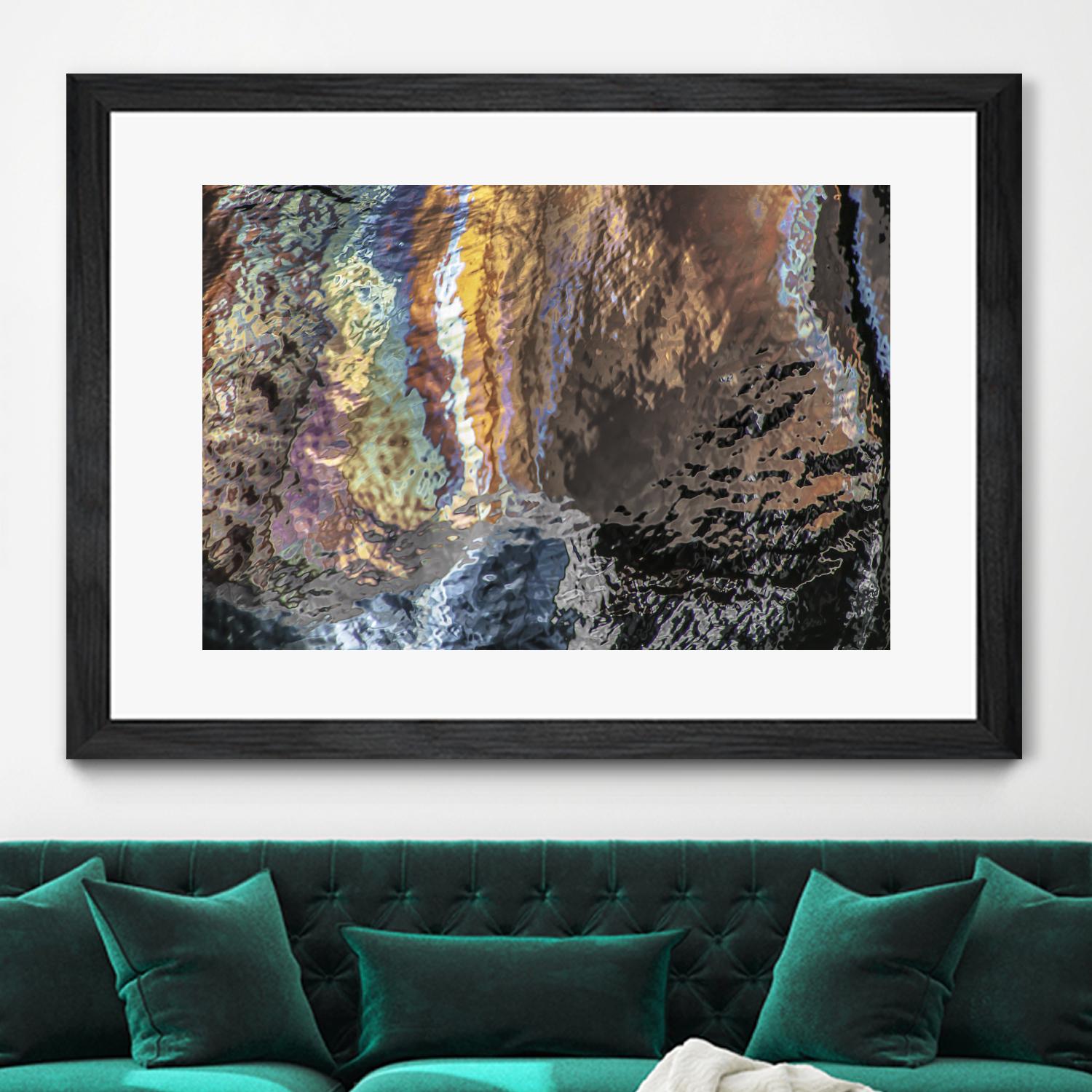 Burnish II by Norm Stelfox on GIANT ART - black nature