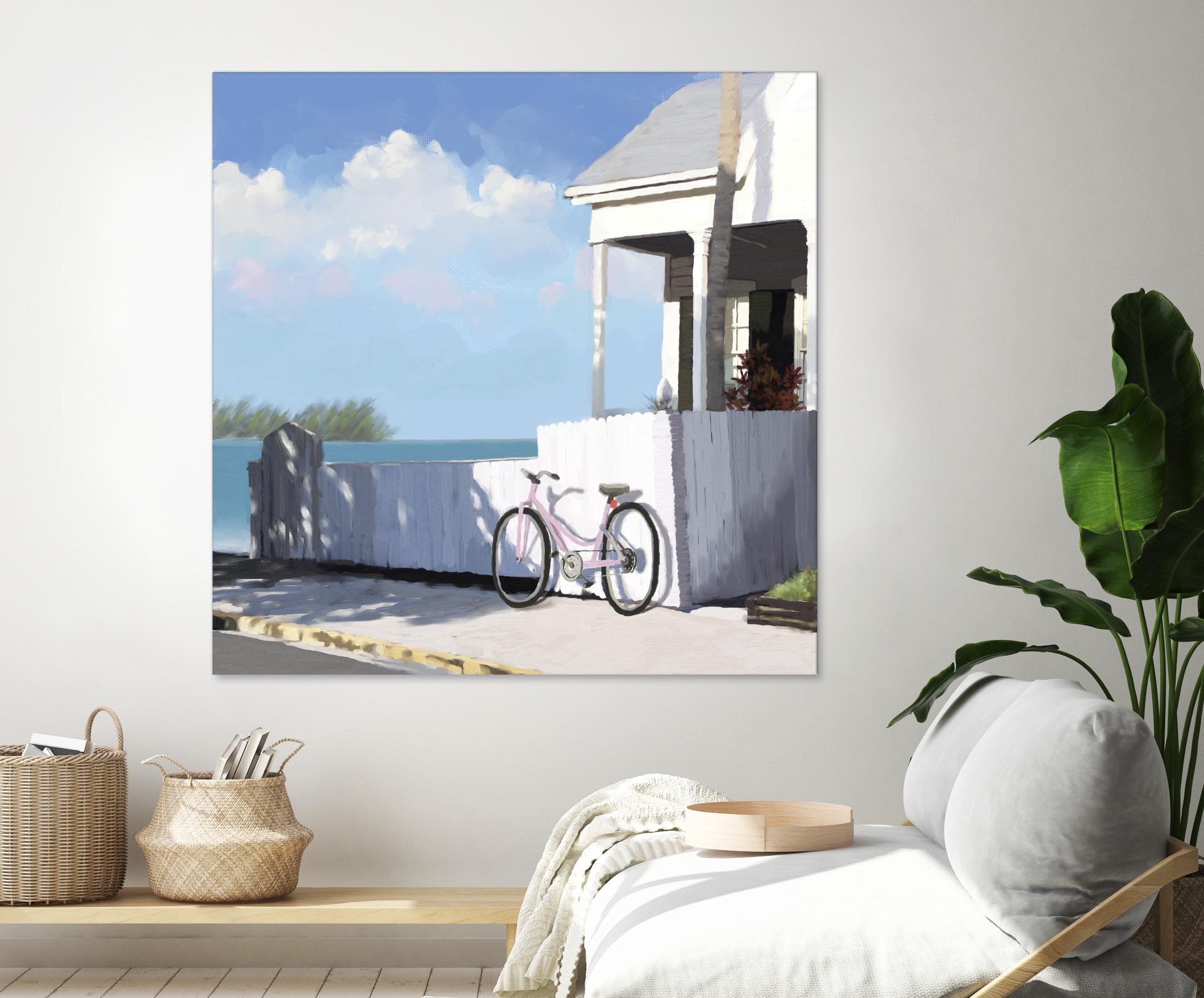 Key West Cabana II by Rick Novak on GIANT ART - white tropical