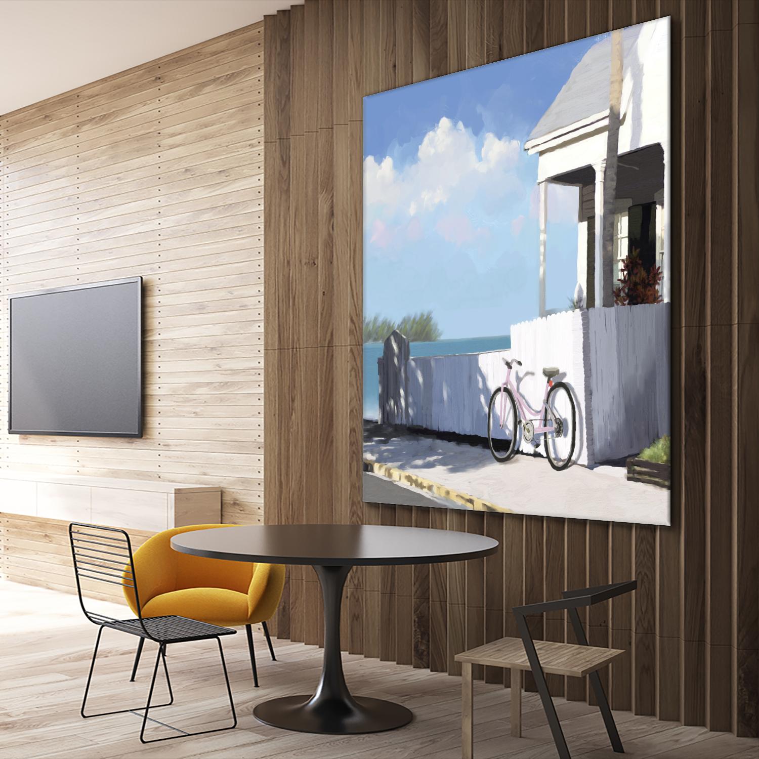 Key West Cabana II by Rick Novak on GIANT ART - white tropical