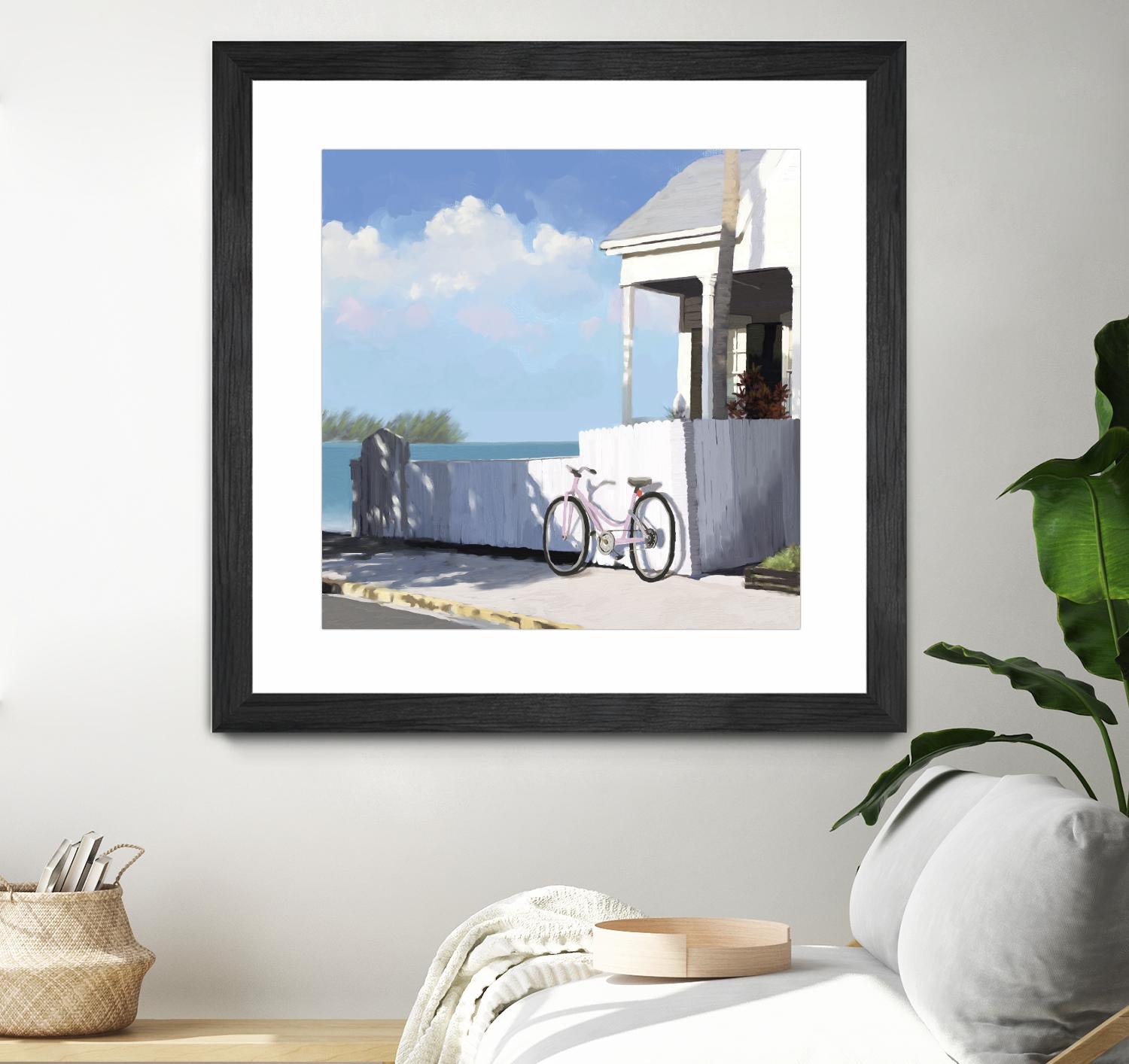 Key West Cabana II by Rick Novak on GIANT ART - white tropical