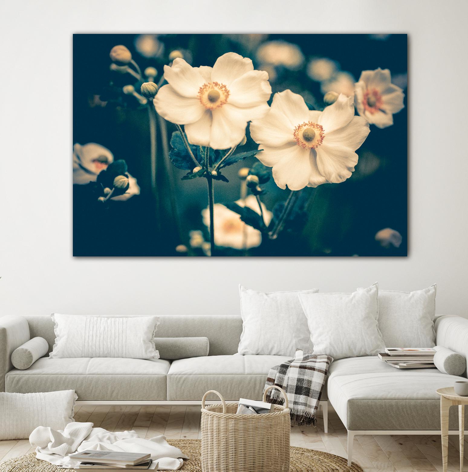 Dogwood by Olivia Joy on GIANT ART - grey floral