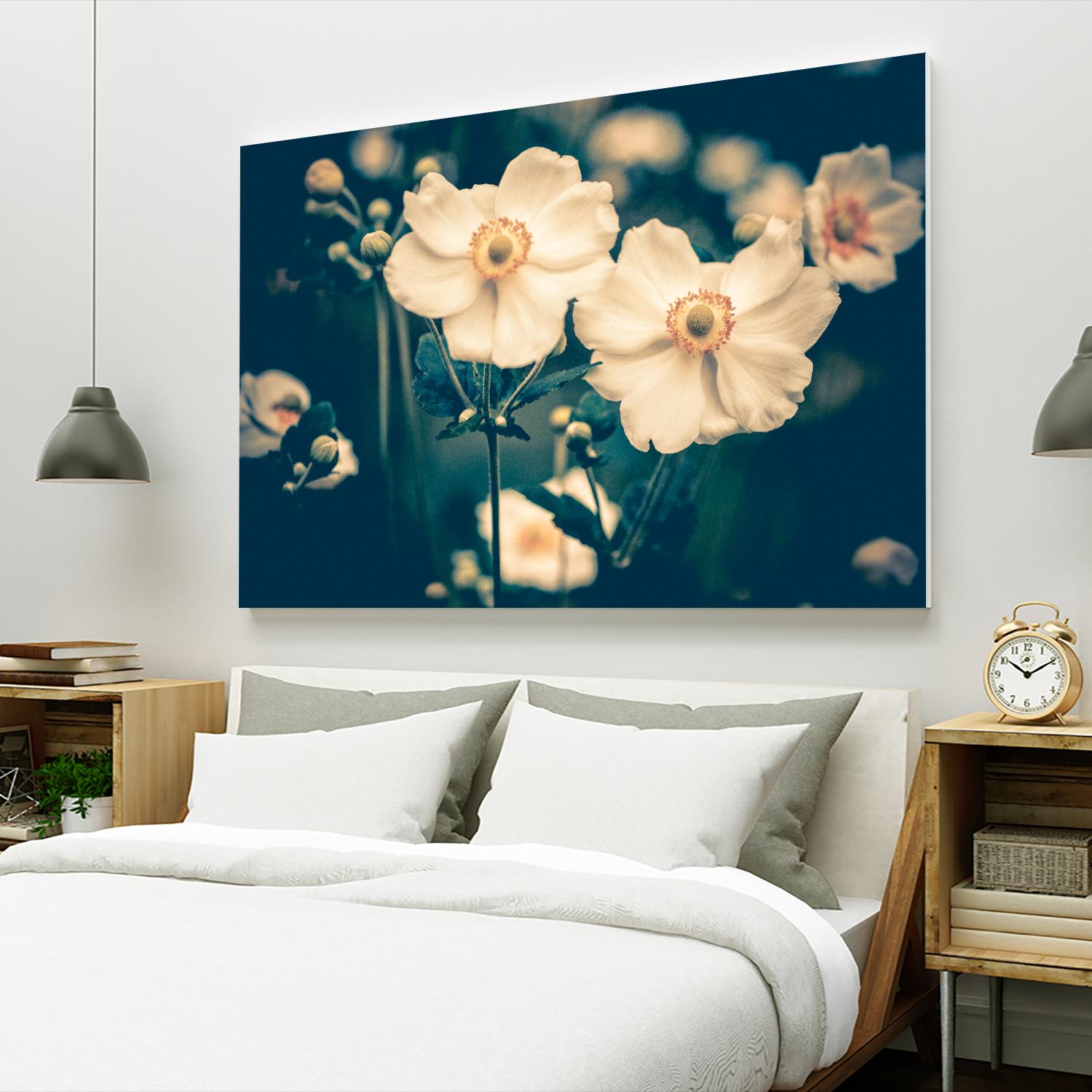 Dogwood by Olivia Joy on GIANT ART - grey floral