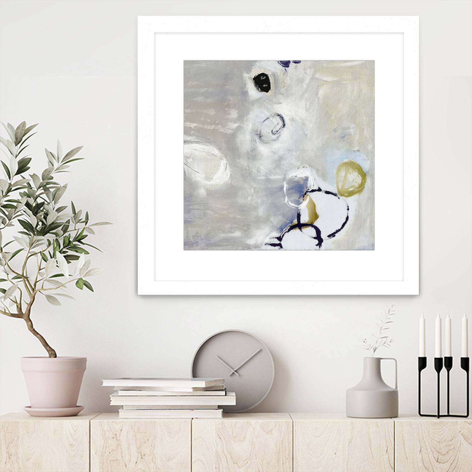 Morph I by Pamela Ozery on GIANT ART - white abstract