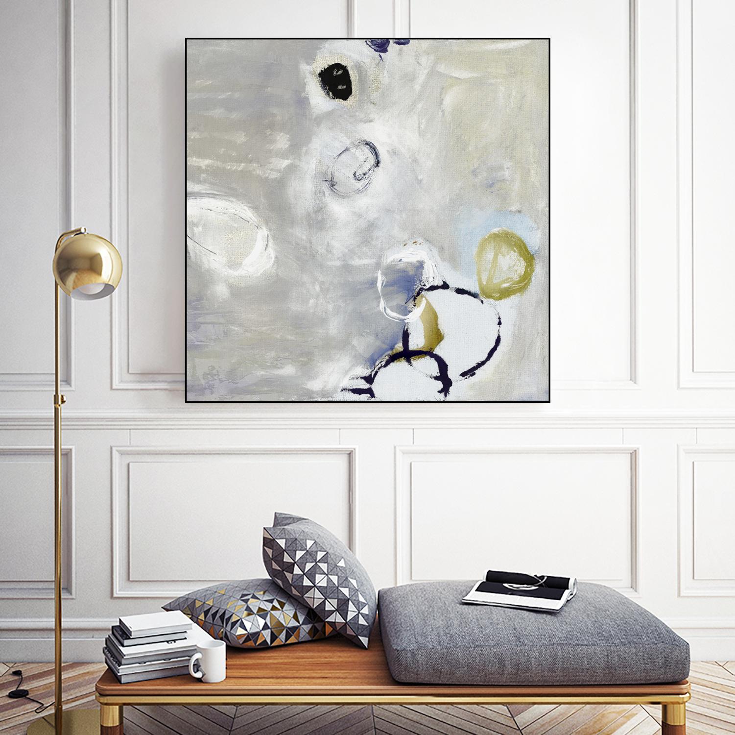 Morph I by Pamela Ozery on GIANT ART - white abstract