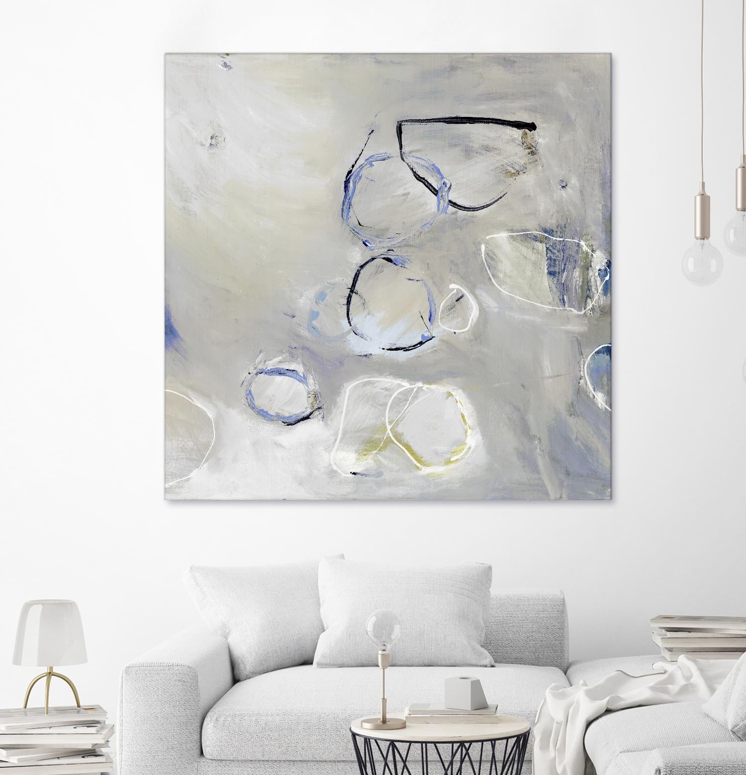Morph II by Pamela Ozery on GIANT ART - white abstract