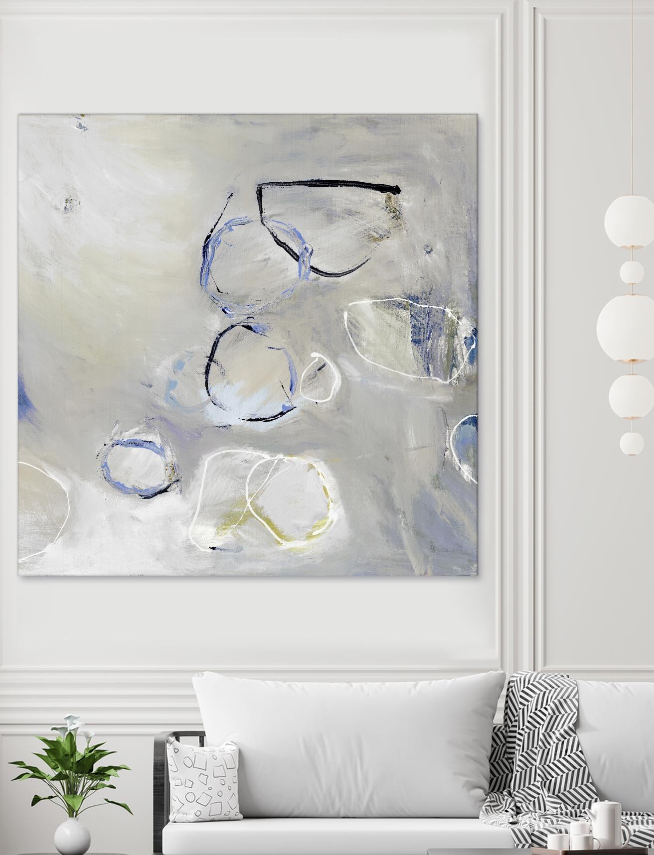 Morph II by Pamela Ozery on GIANT ART - white abstract