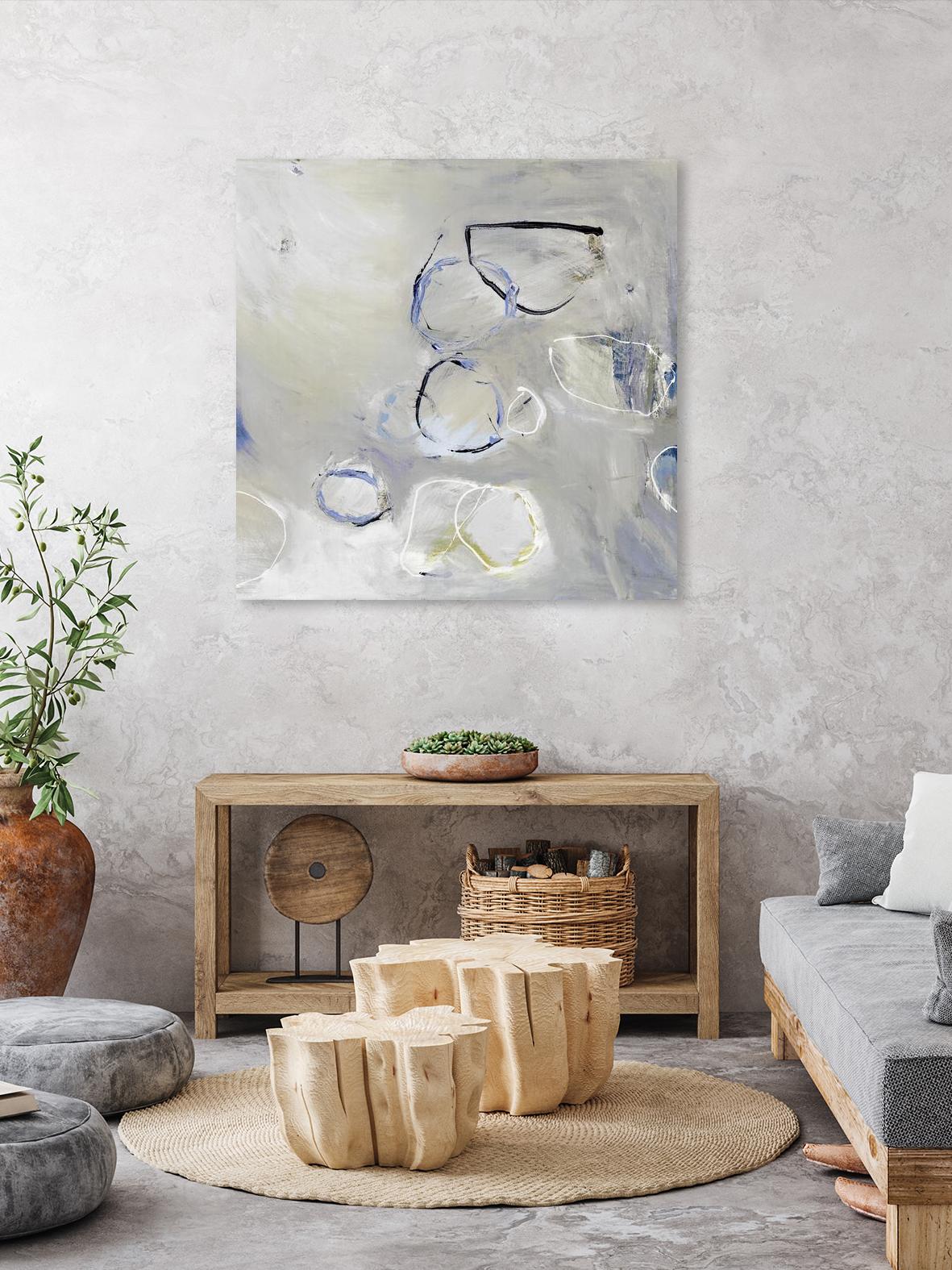 Morph II by Pamela Ozery on GIANT ART - white abstract