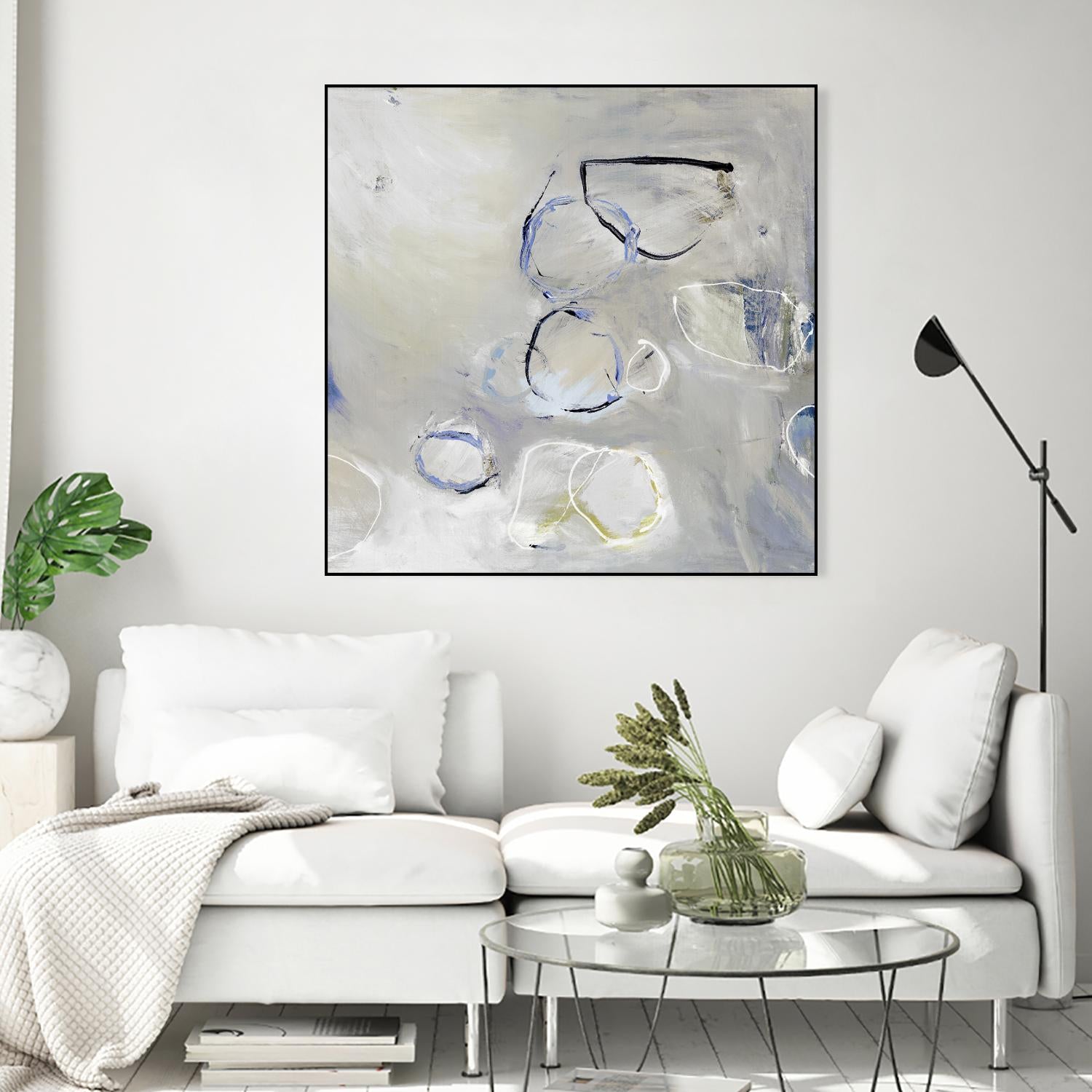 Morph II by Pamela Ozery on GIANT ART - white abstract
