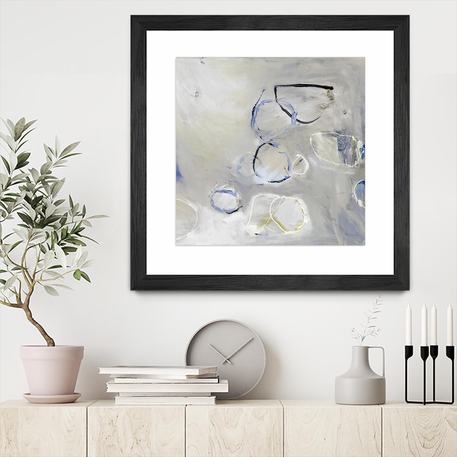 Morph II by Pamela Ozery on GIANT ART - white abstract