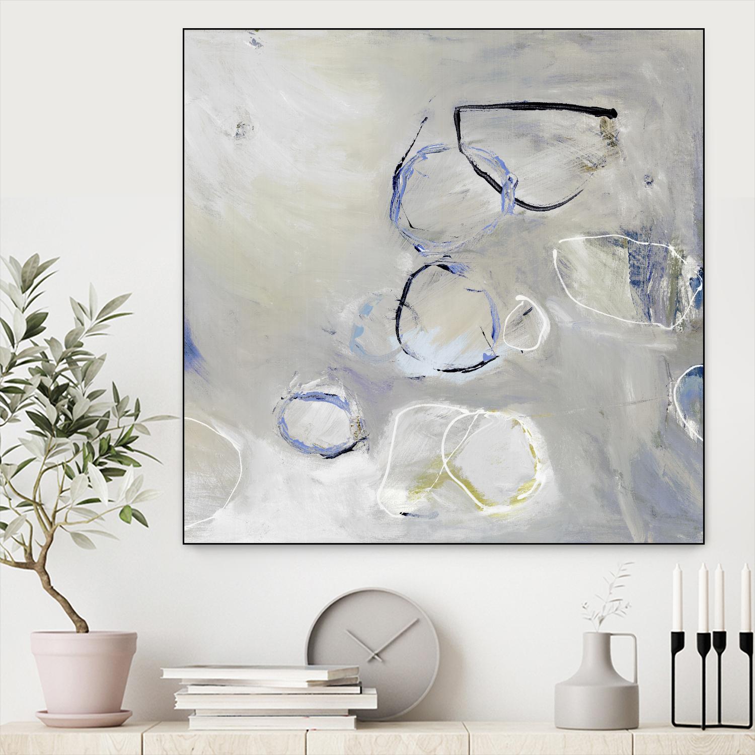 Morph II by Pamela Ozery on GIANT ART - white abstract