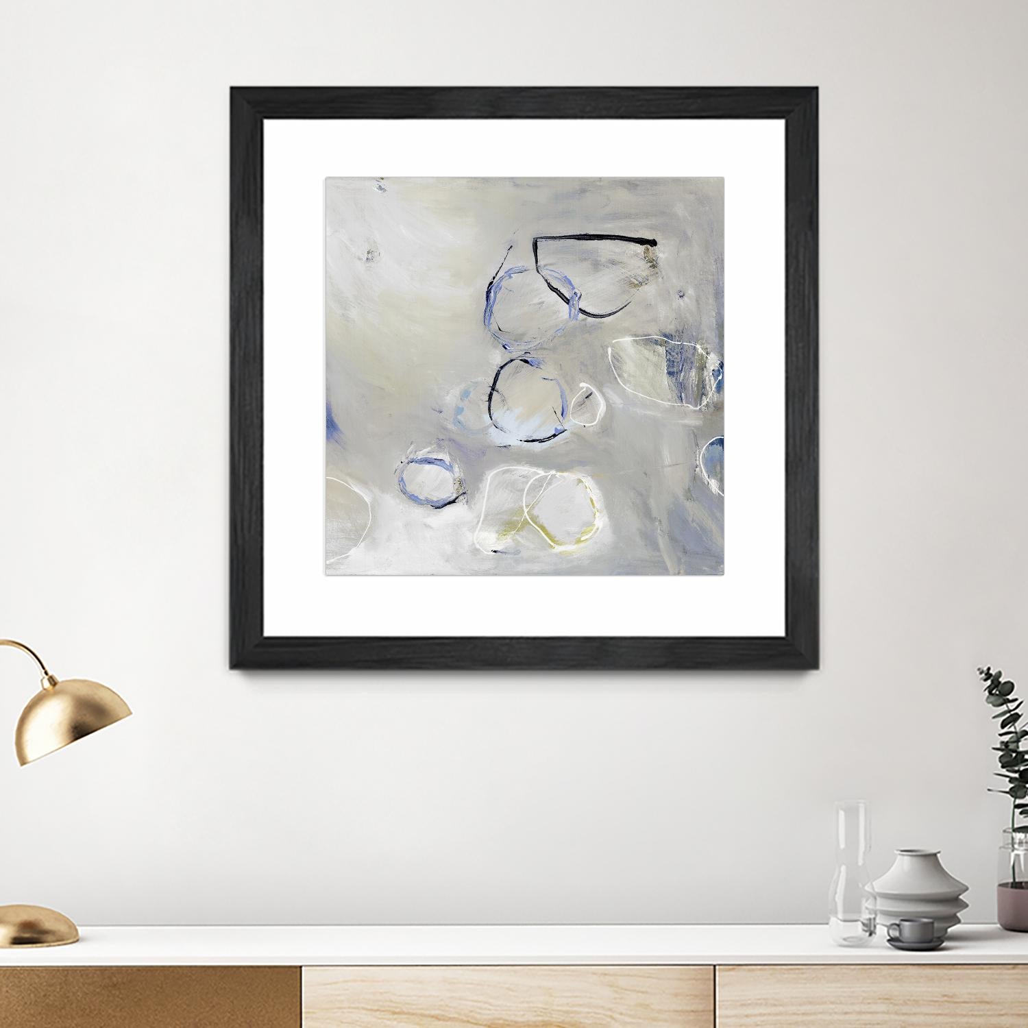 Morph II by Pamela Ozery on GIANT ART - white abstract