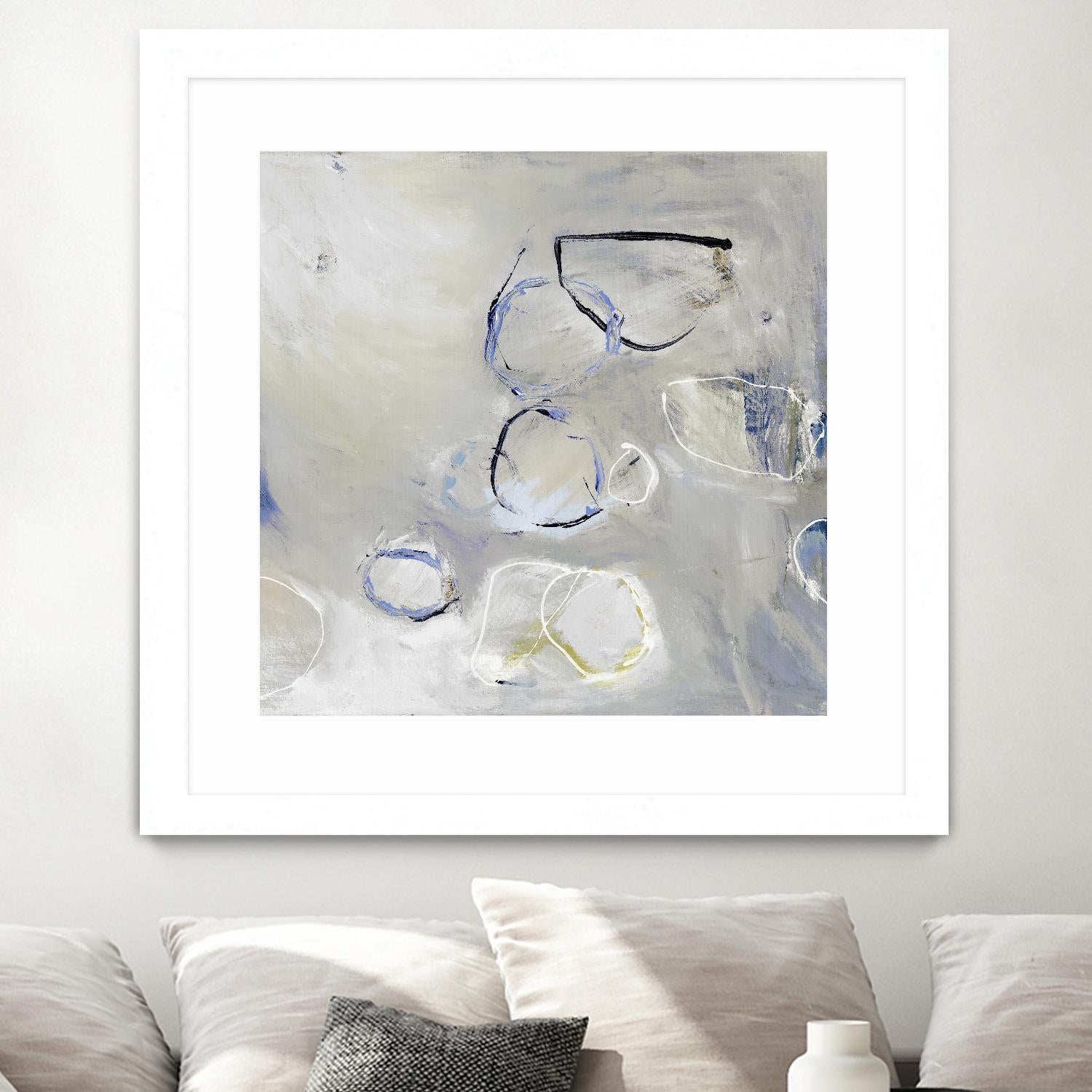 Morph II by Pamela Ozery on GIANT ART - white abstract