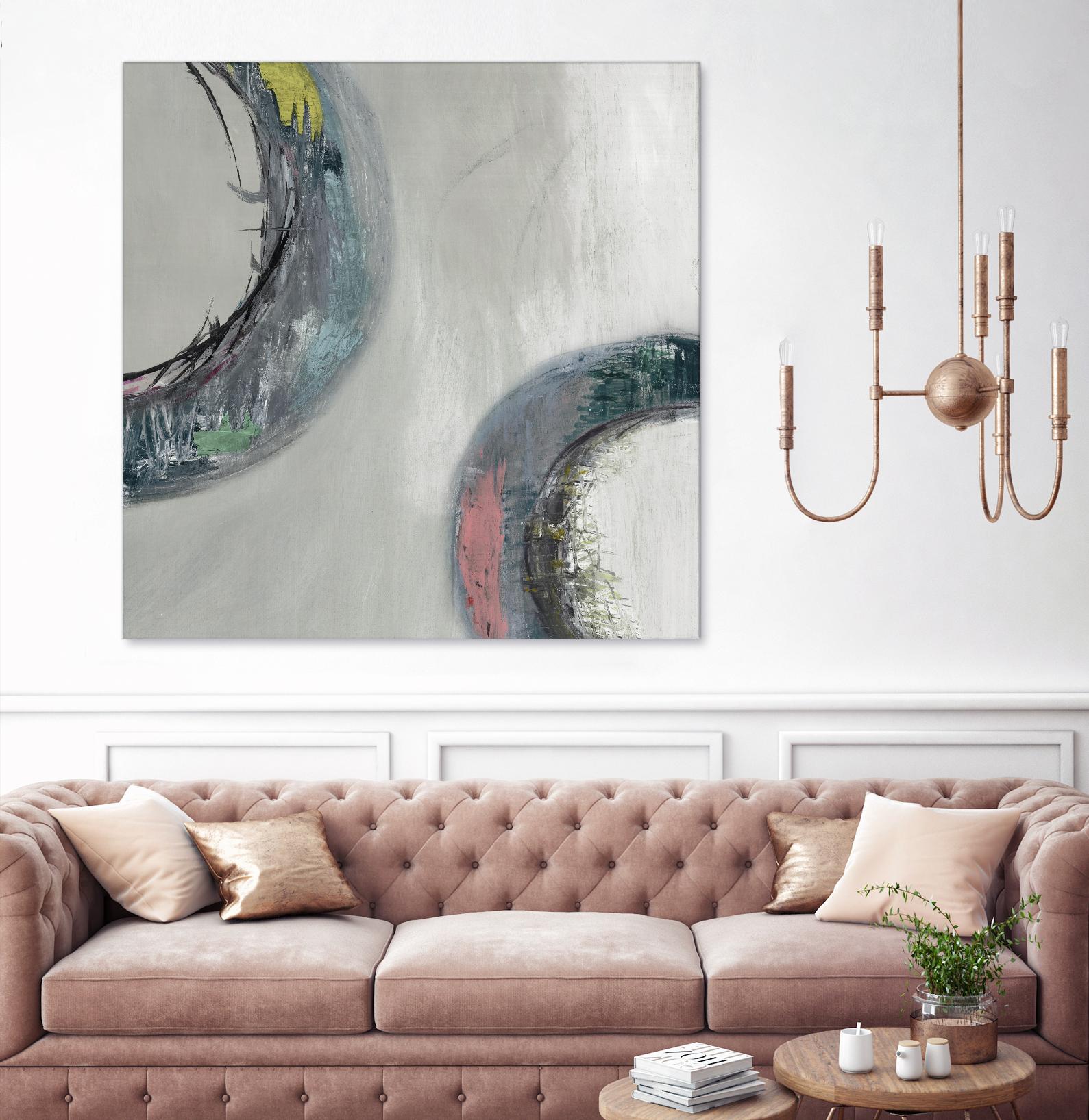 Follow I by Pamela Ozery on GIANT ART - black abstract