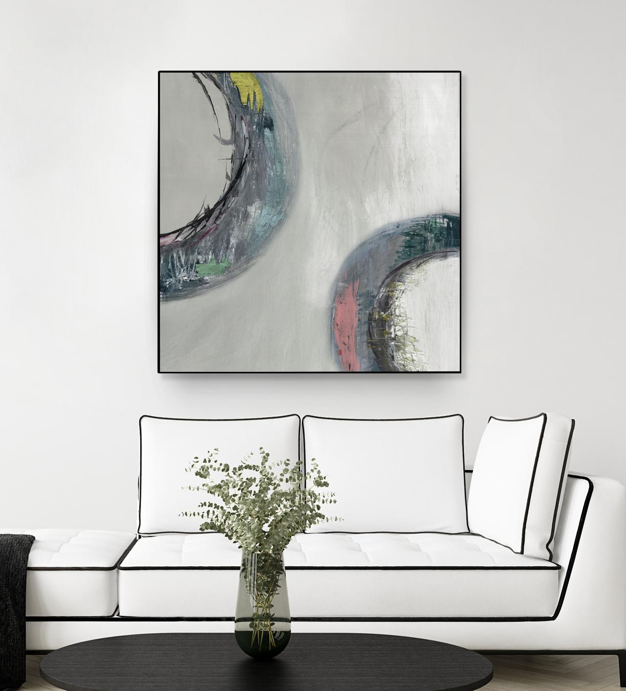 Follow I by Pamela Ozery on GIANT ART - black abstract