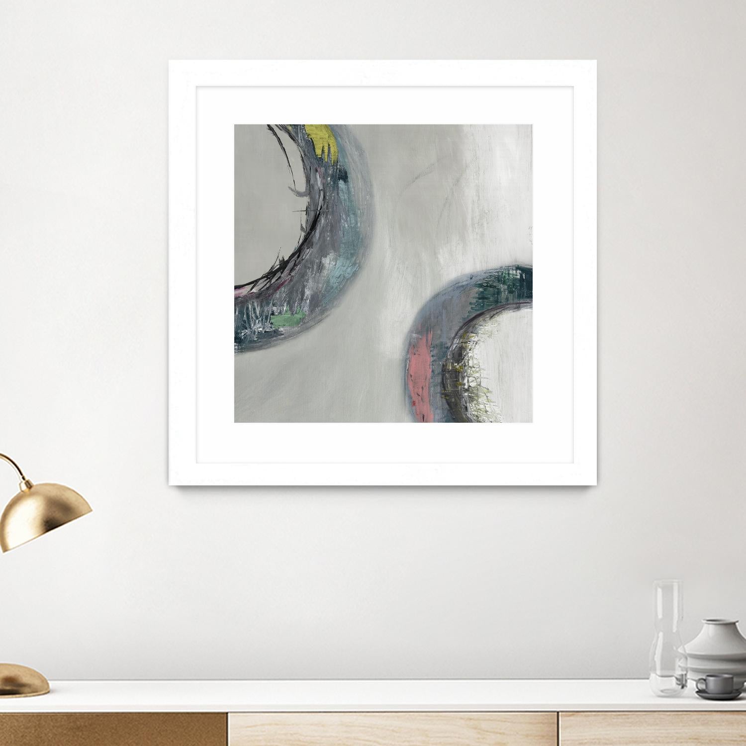 Follow I by Pamela Ozery on GIANT ART - black abstract