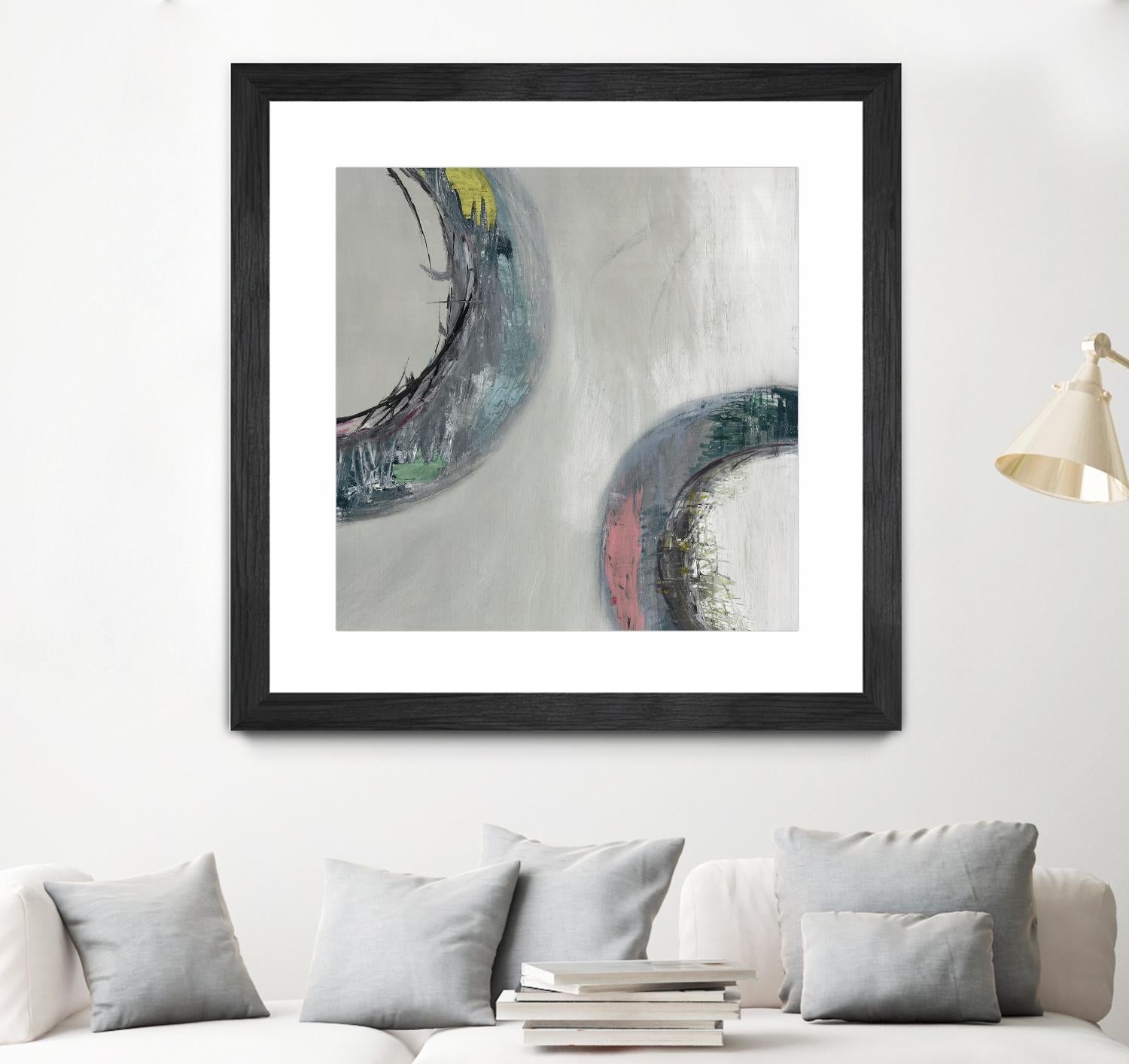 Follow I by Pamela Ozery on GIANT ART - black abstract