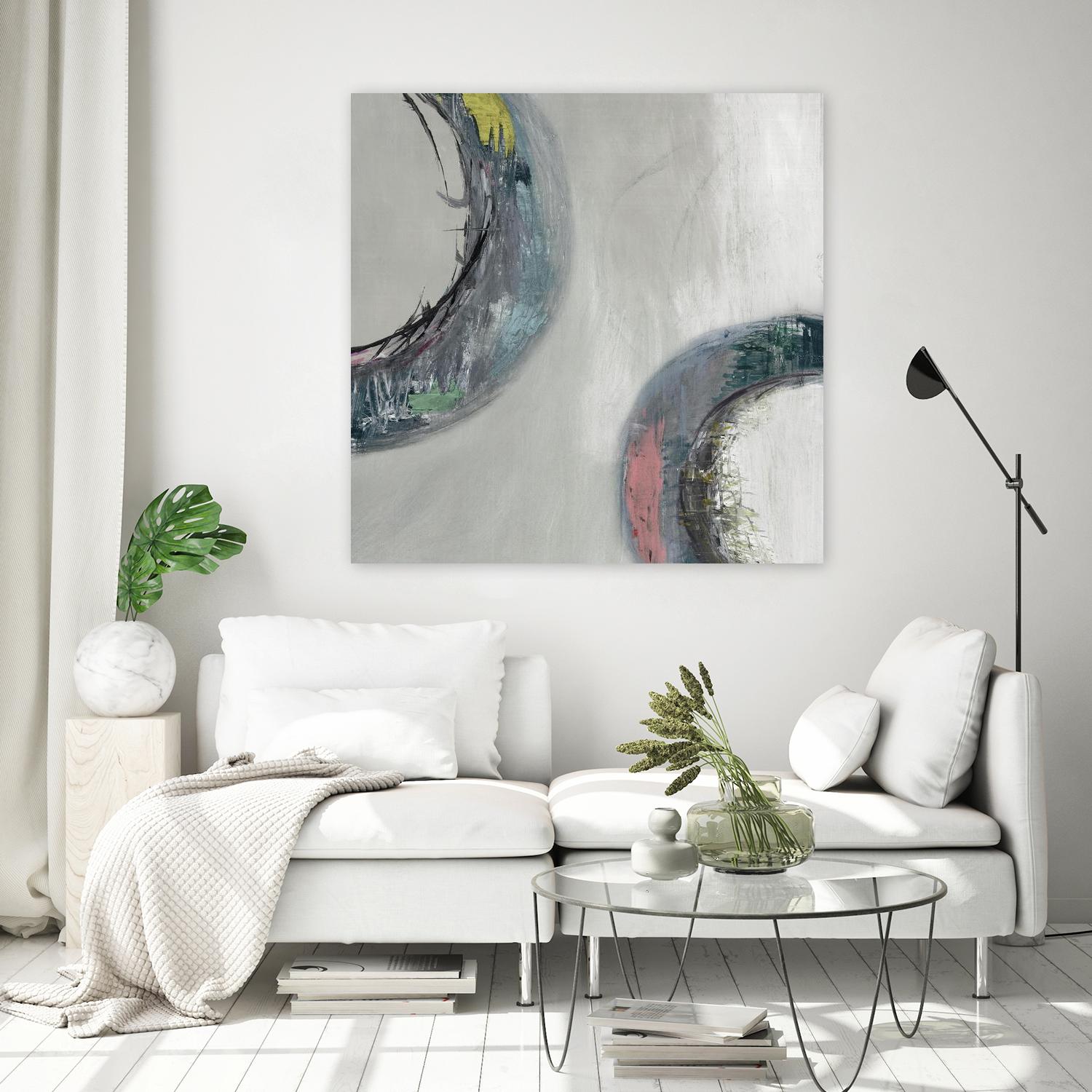 Follow I by Pamela Ozery on GIANT ART - black abstract