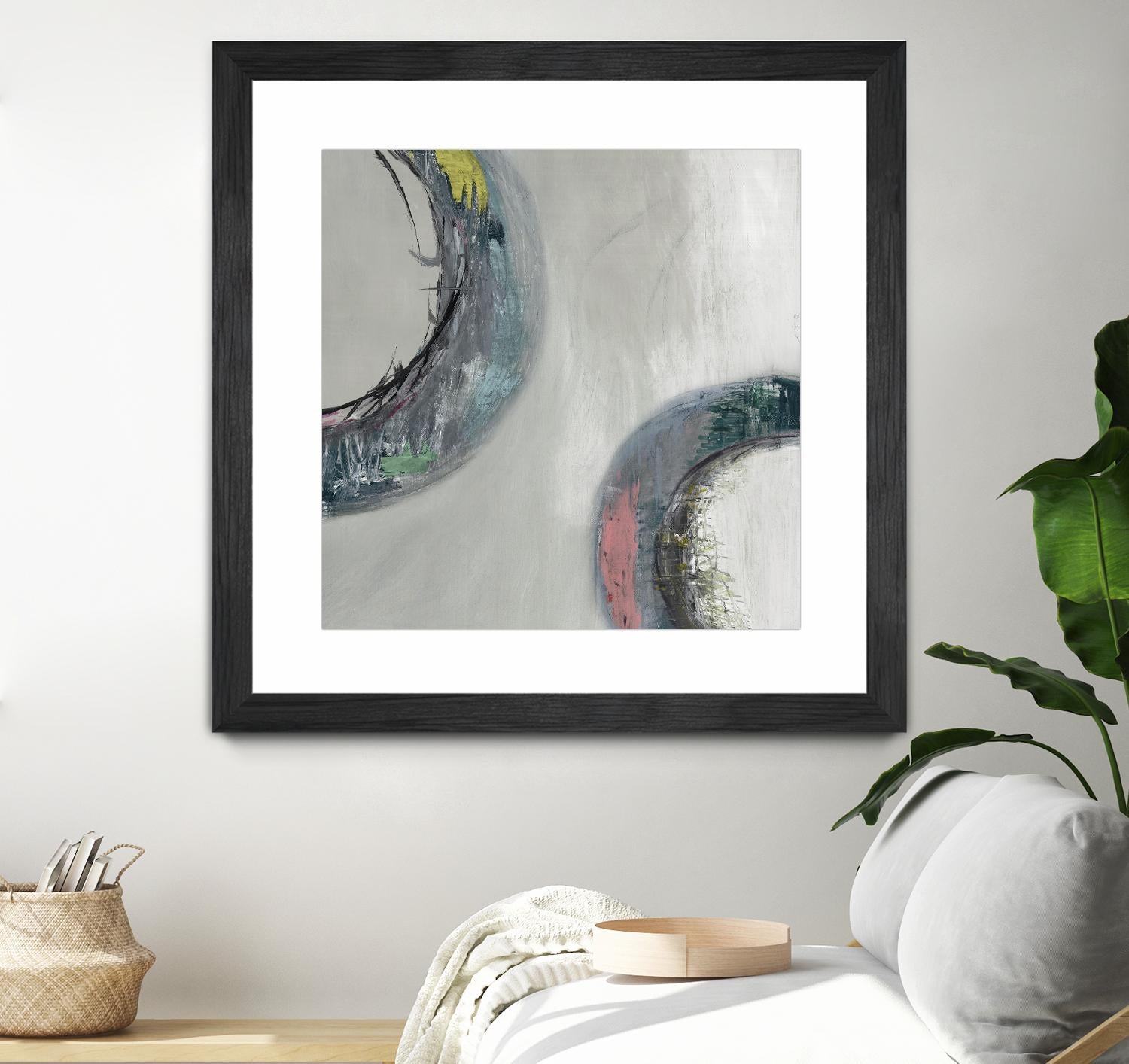 Follow I by Pamela Ozery on GIANT ART - black abstract