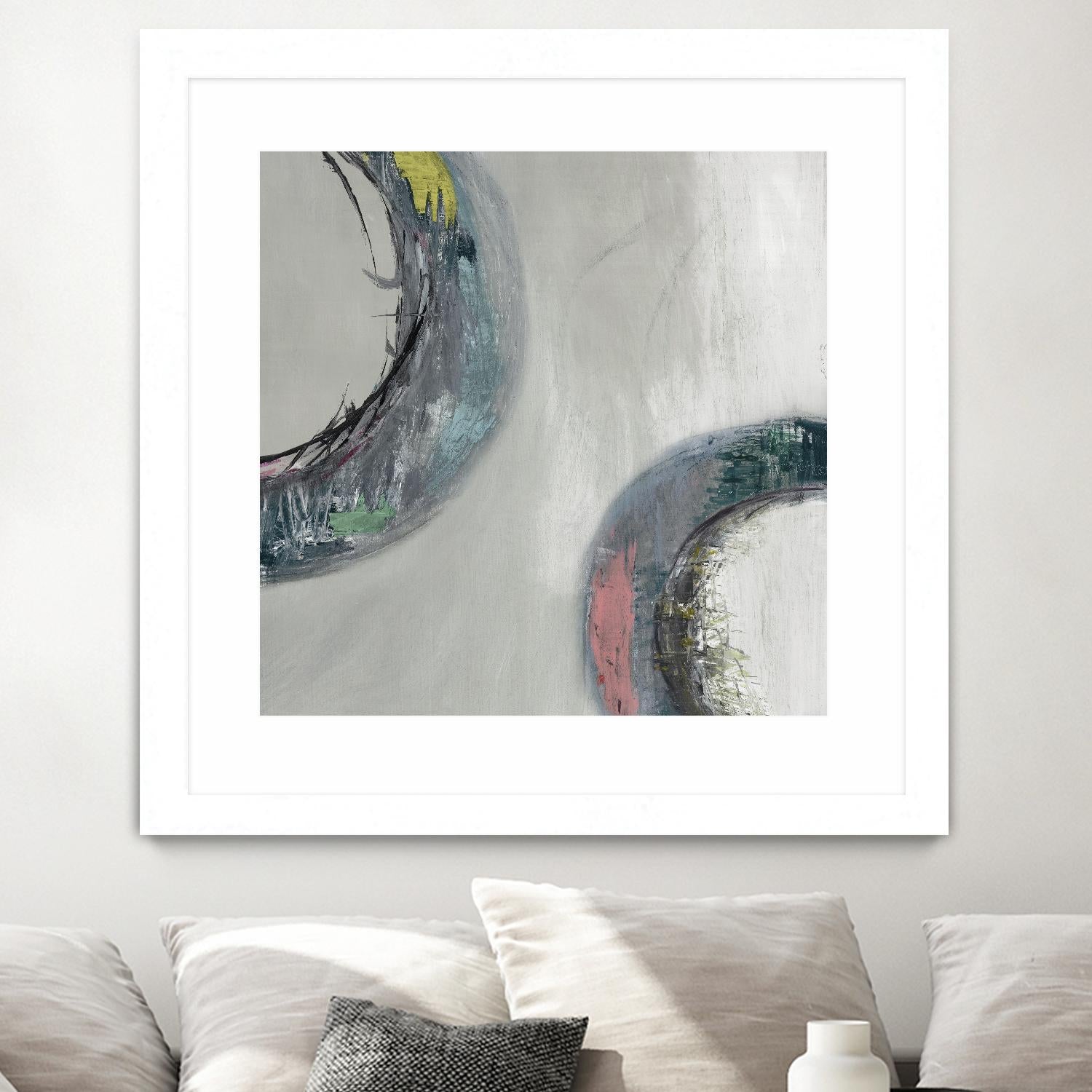 Follow I by Pamela Ozery on GIANT ART - black abstract