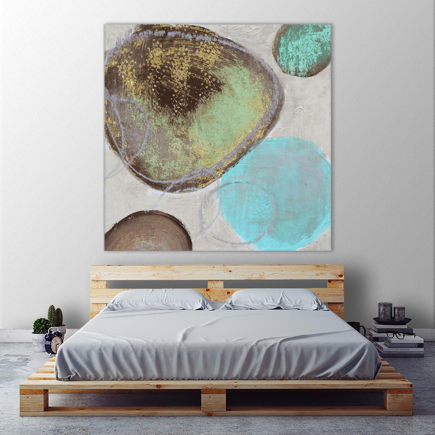 Moonlight II by Irena Orlov on GIANT ART - blue abstract