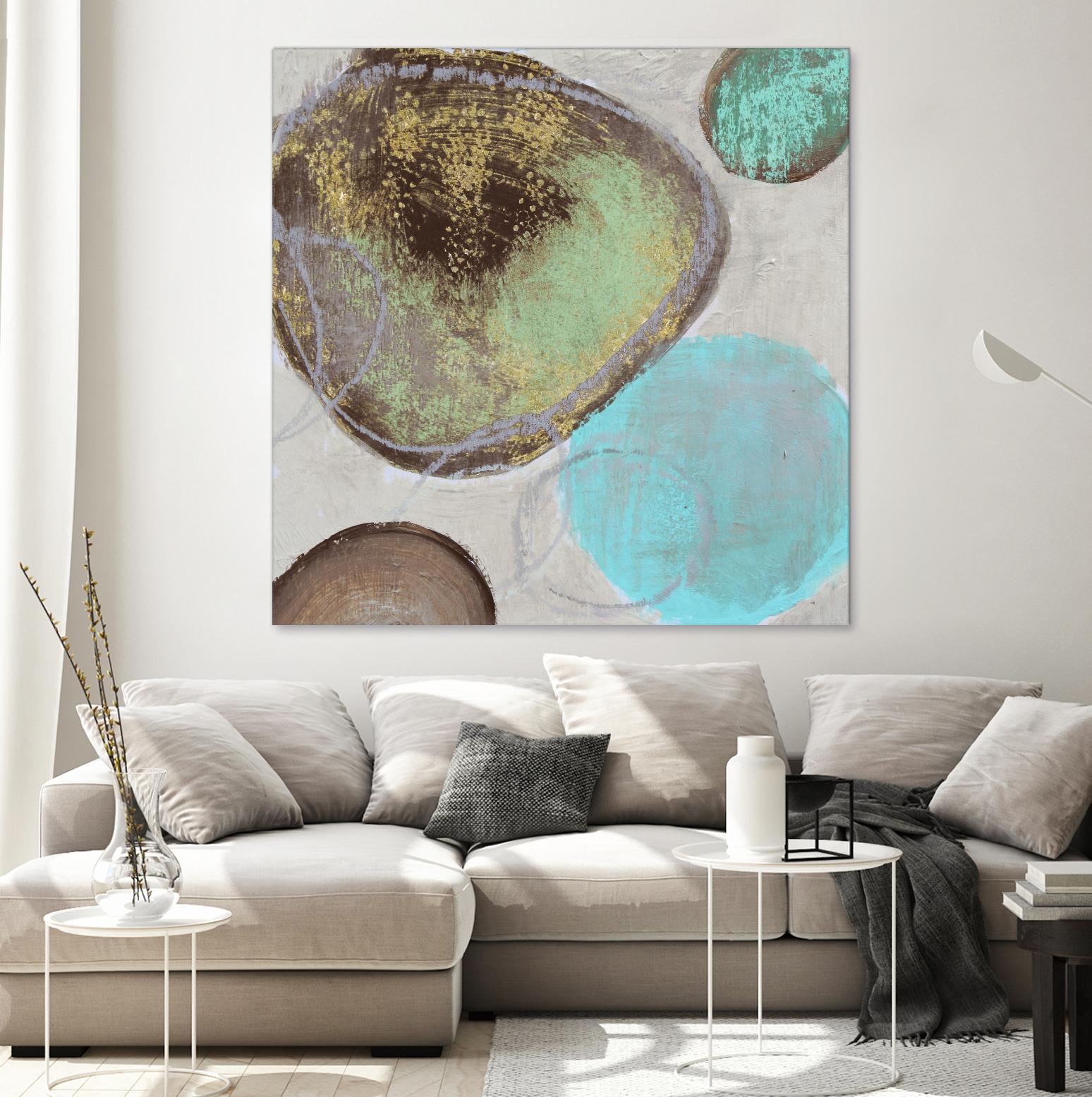 Moonlight II by Irena Orlov on GIANT ART - blue abstract