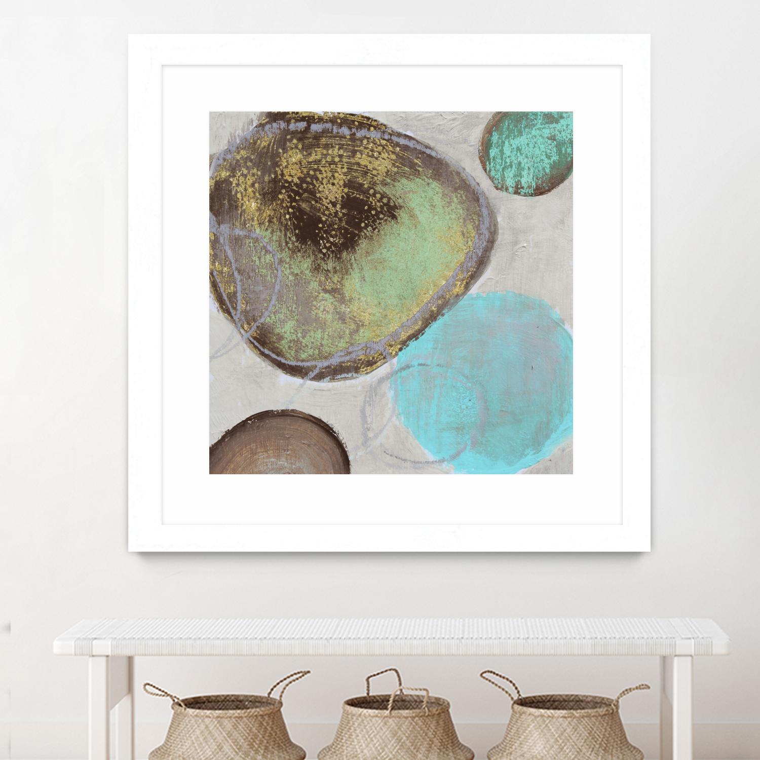 Moonlight II by Irena Orlov on GIANT ART - blue abstract