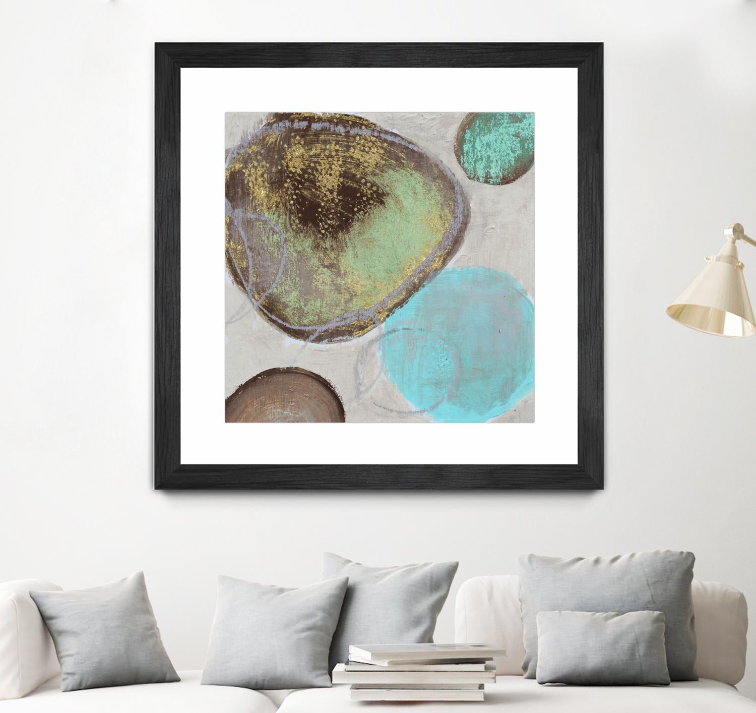 Moonlight II by Irena Orlov on GIANT ART - blue abstract