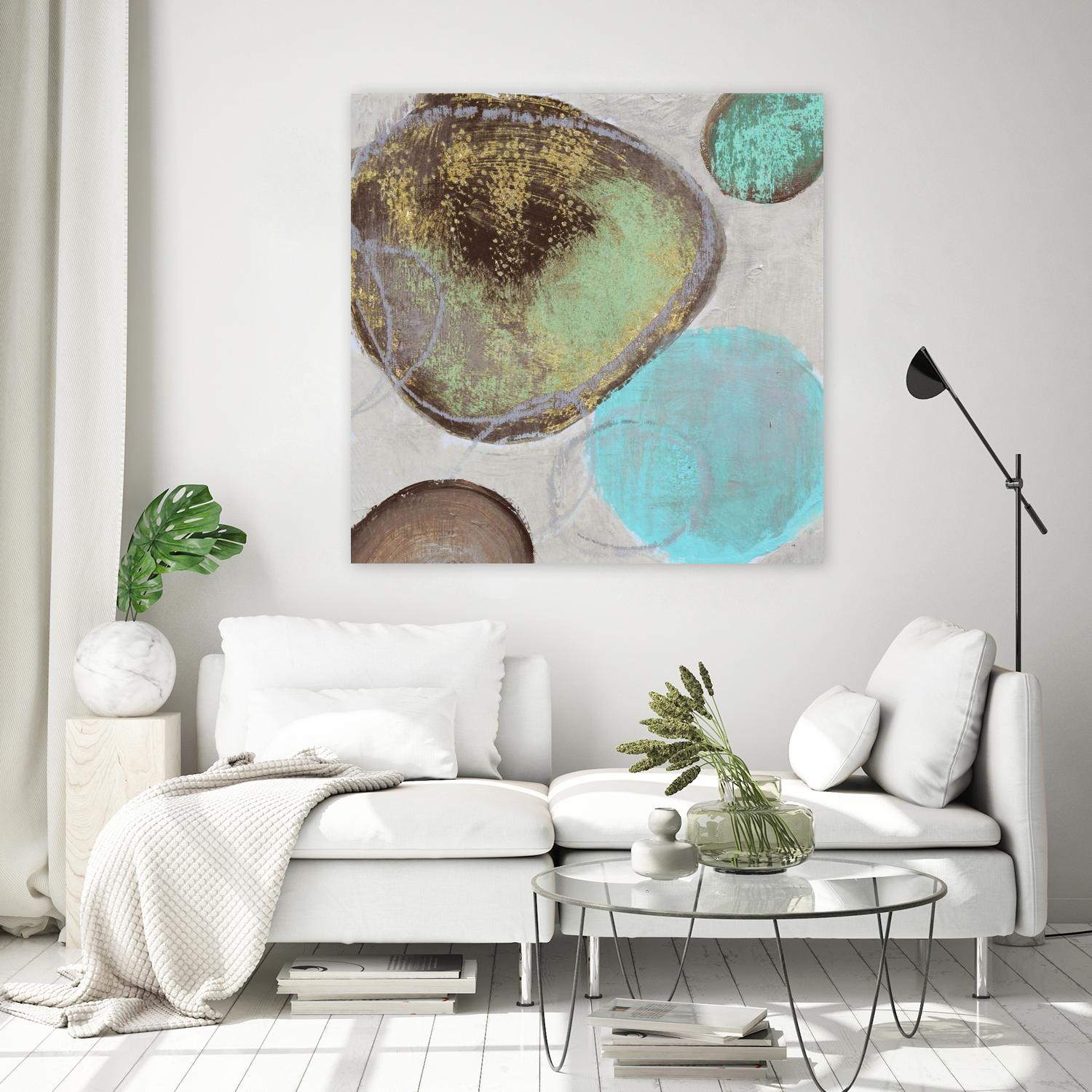 Moonlight II by Irena Orlov on GIANT ART - blue abstract