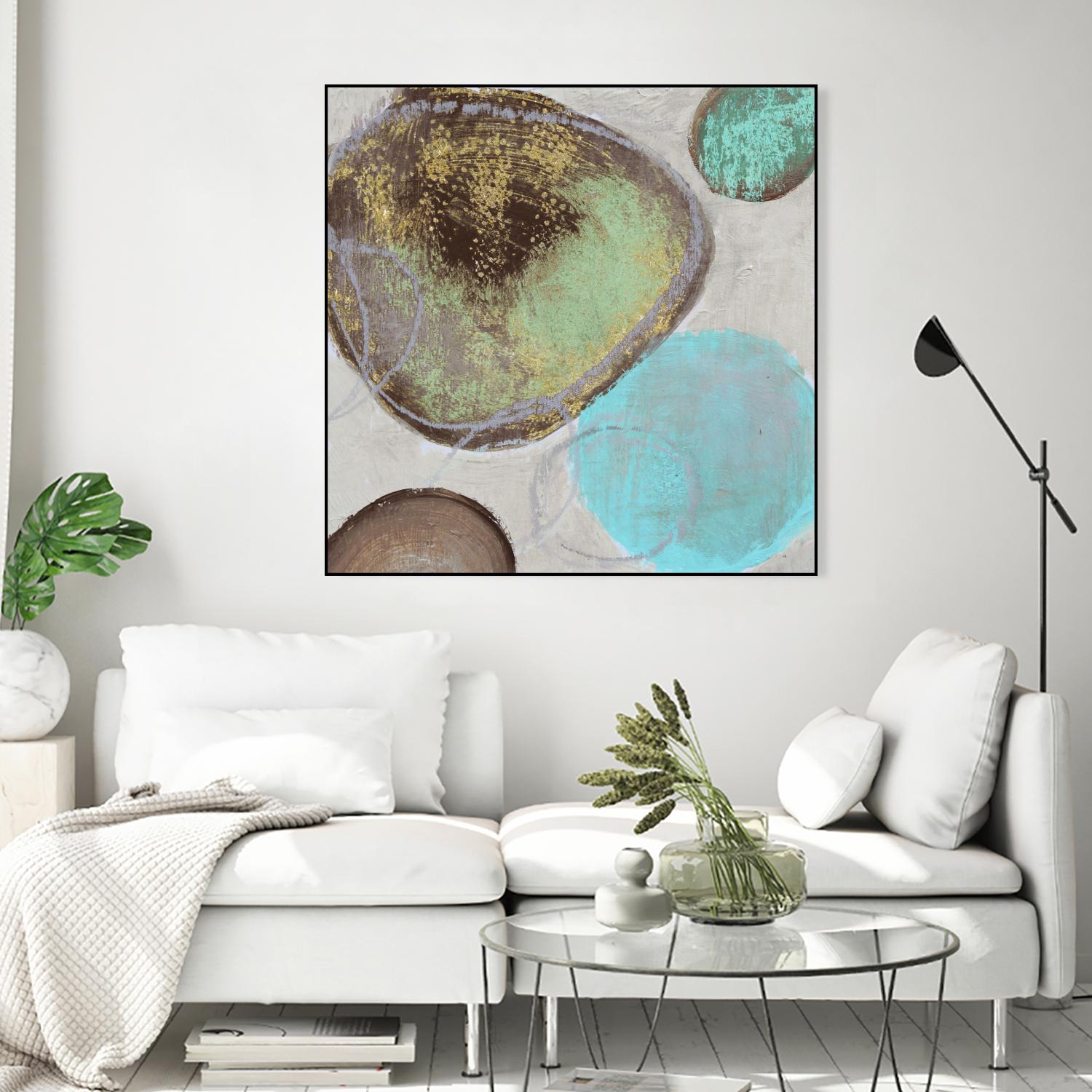 Moonlight II by Irena Orlov on GIANT ART - blue abstract