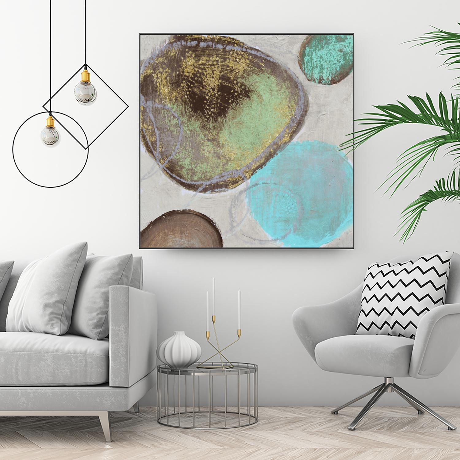 Moonlight II by Irena Orlov on GIANT ART - blue abstract