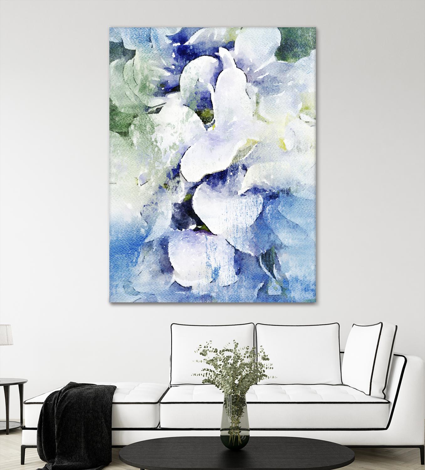 Delicate Beauty I by Irena Orlov on GIANT ART - purple abstract