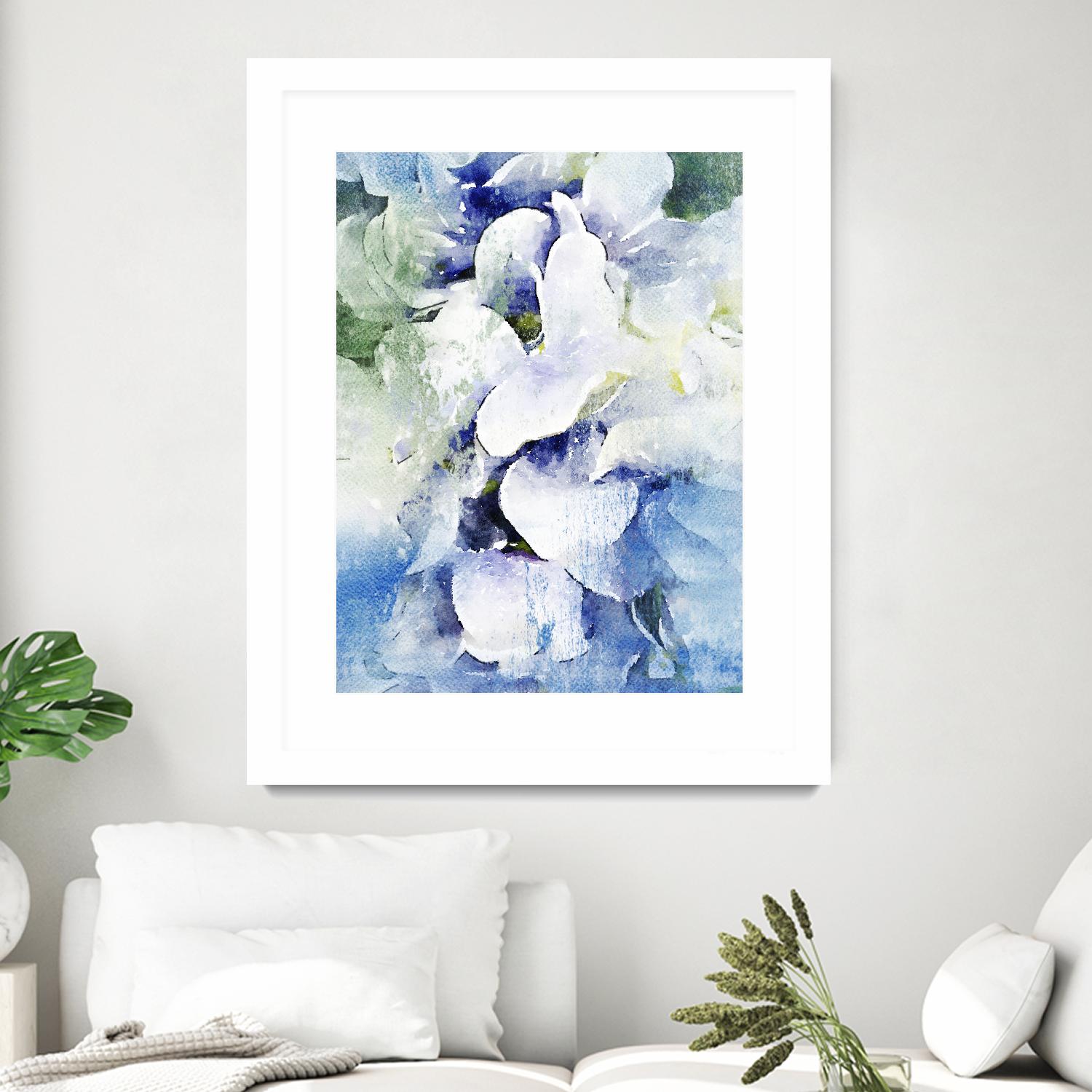 Delicate Beauty I by Irena Orlov on GIANT ART - purple abstract