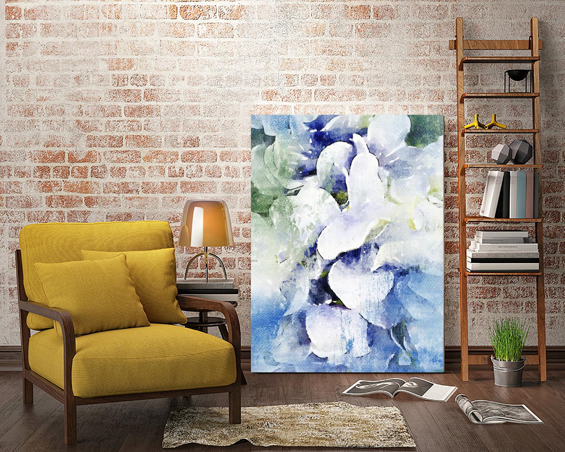 Delicate Beauty I by Irena Orlov on GIANT ART - purple abstract