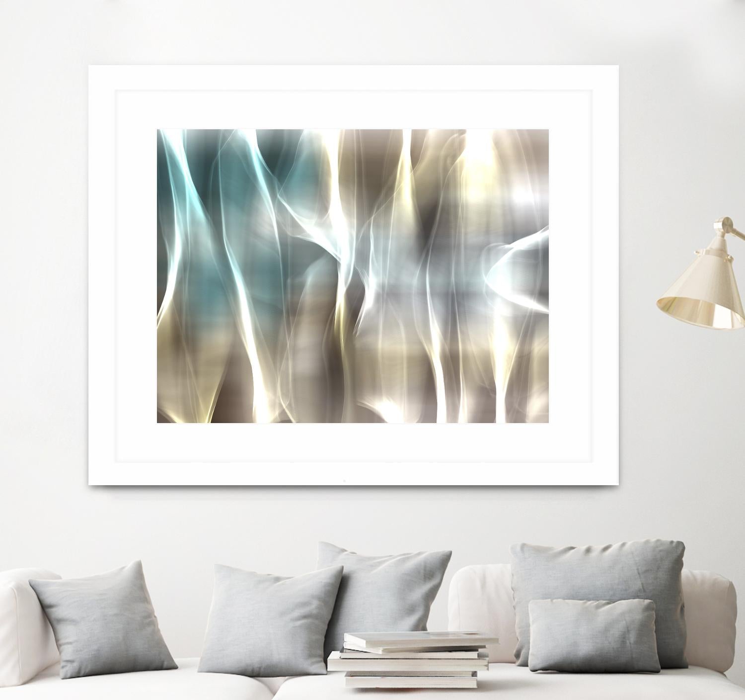 Mysterious Light I by Irena Orlov on GIANT ART - beige abstract