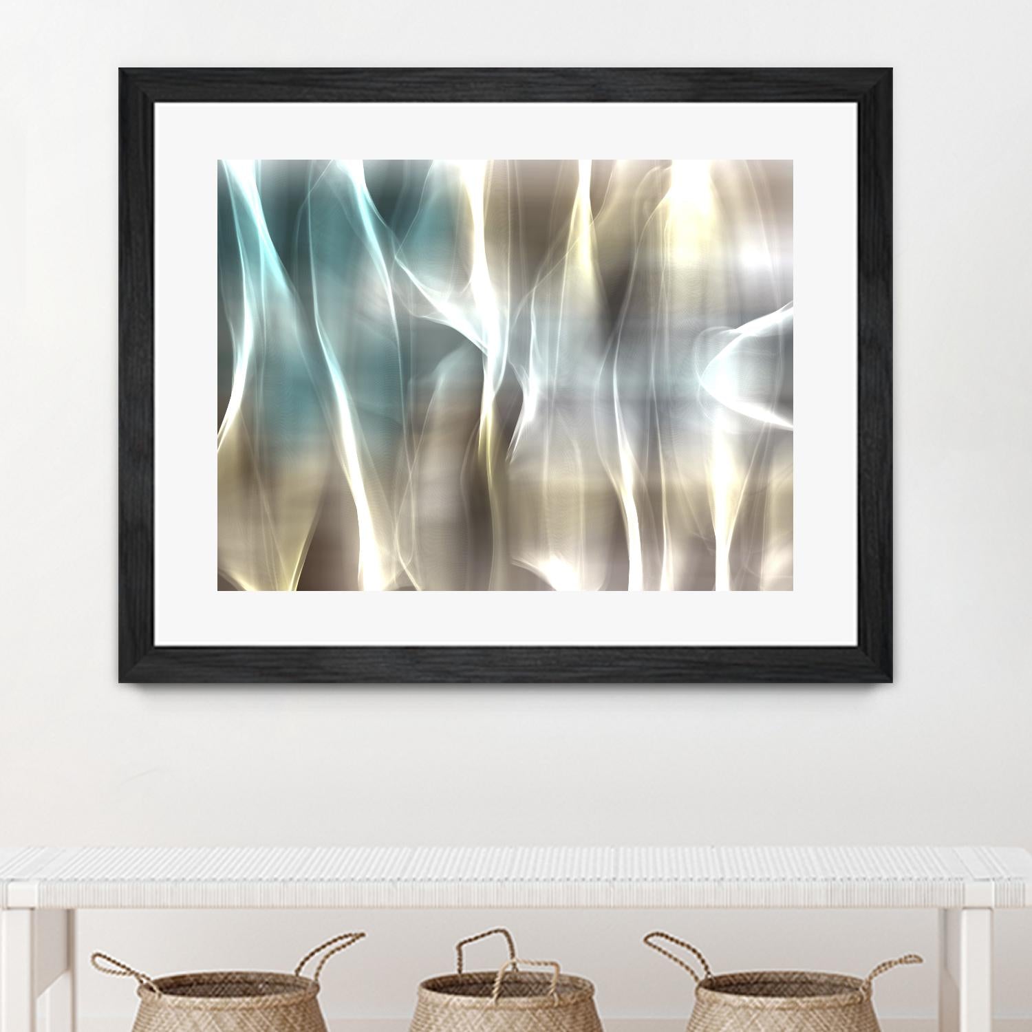Mysterious Light I by Irena Orlov on GIANT ART - beige abstract