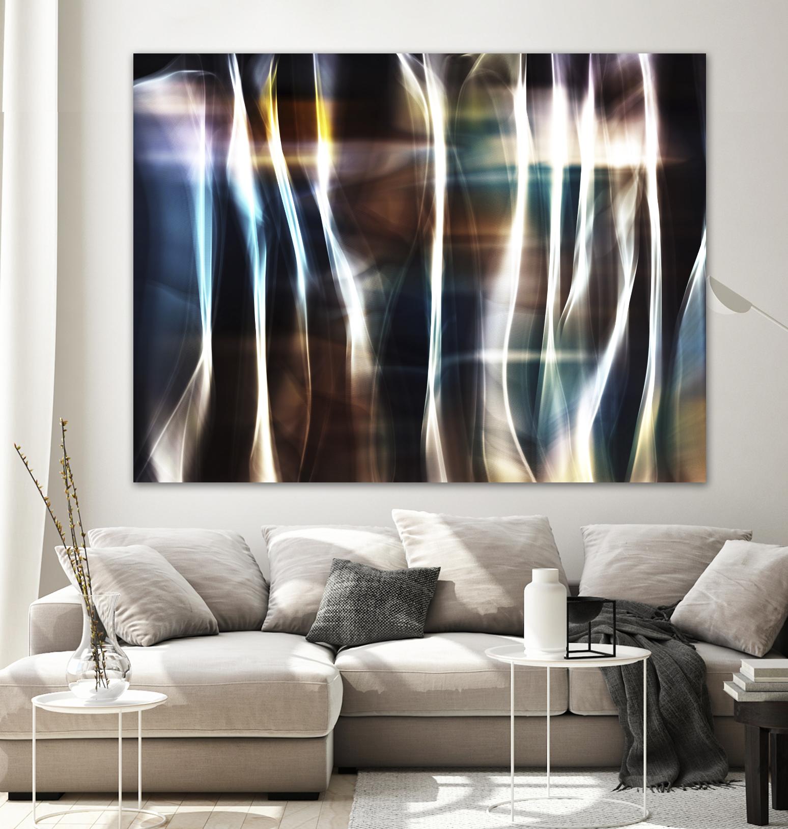 Mysterious Light III by Irena Orlov on GIANT ART - white abstract