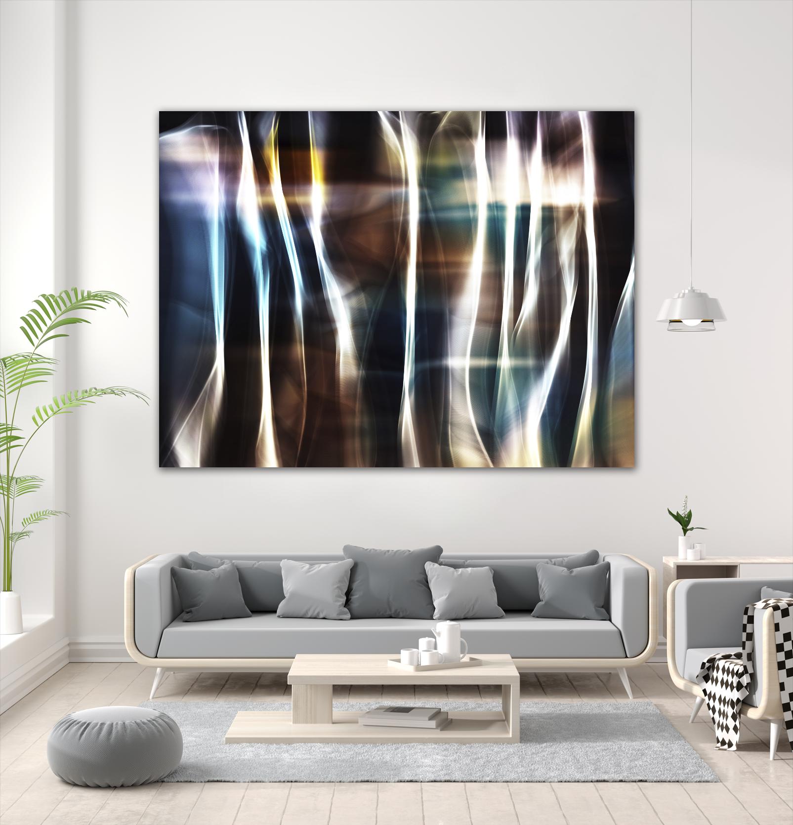 Mysterious Light III by Irena Orlov on GIANT ART - white abstract
