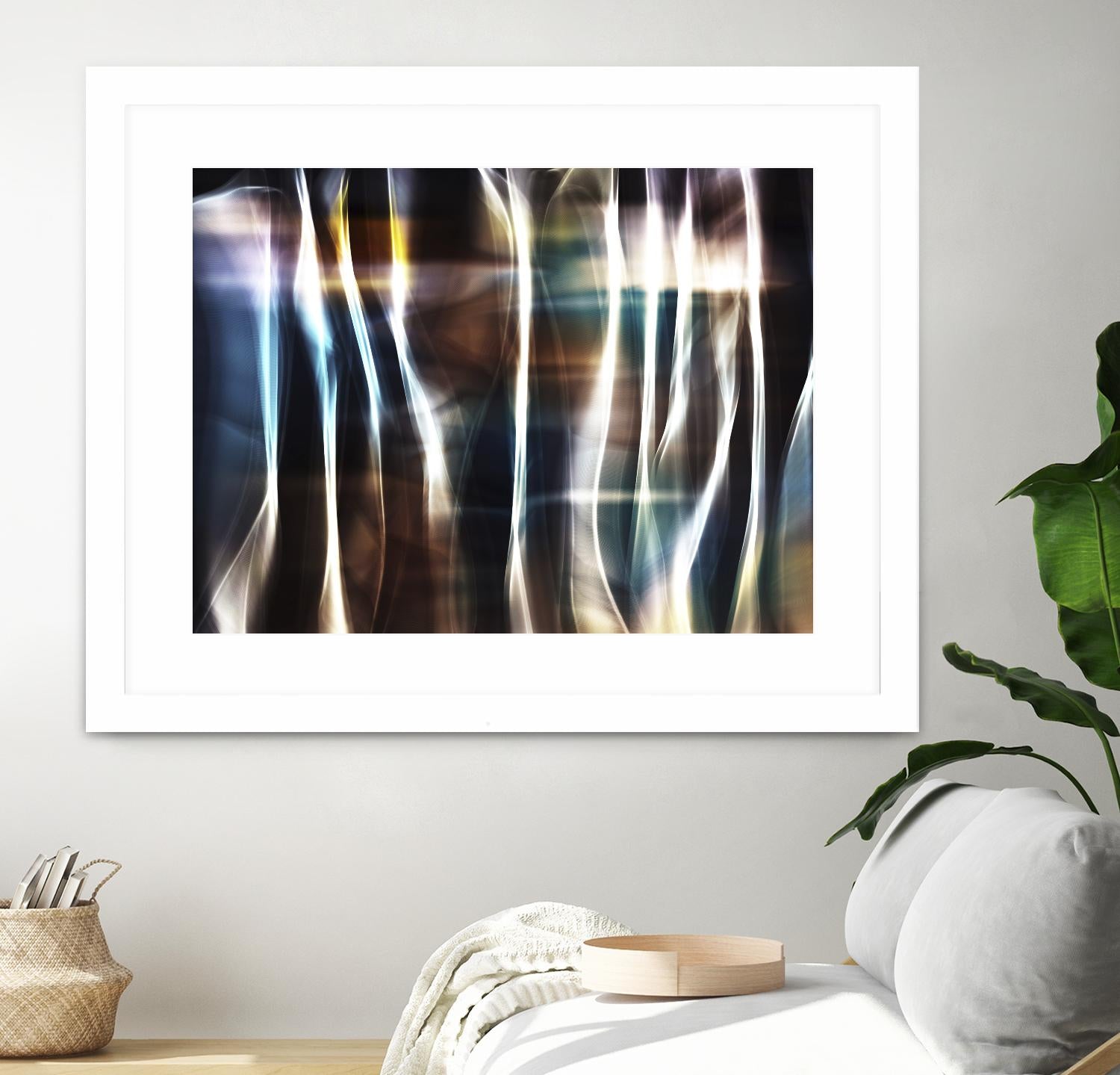 Mysterious Light III by Irena Orlov on GIANT ART - blue abstract