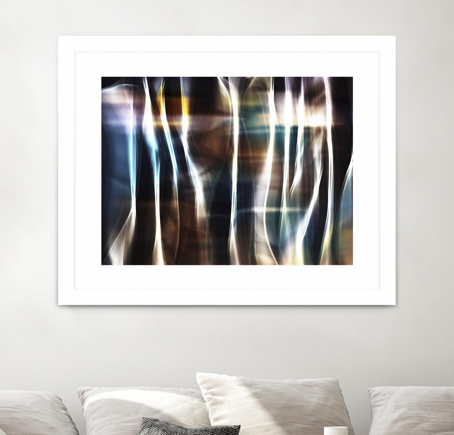 Mysterious Light III by Irena Orlov on GIANT ART - blue abstract