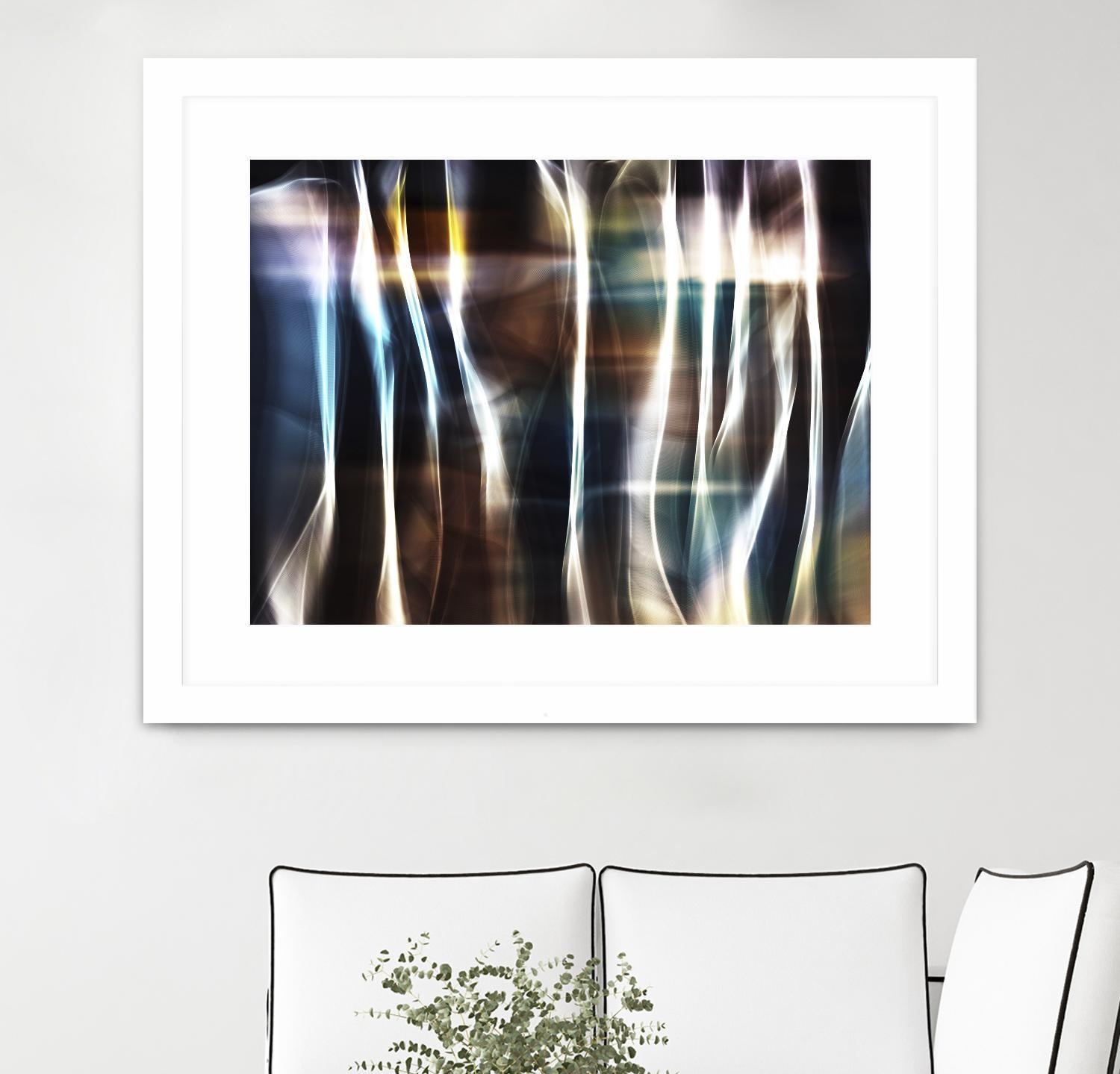 Mysterious Light III by Irena Orlov on GIANT ART - blue abstract