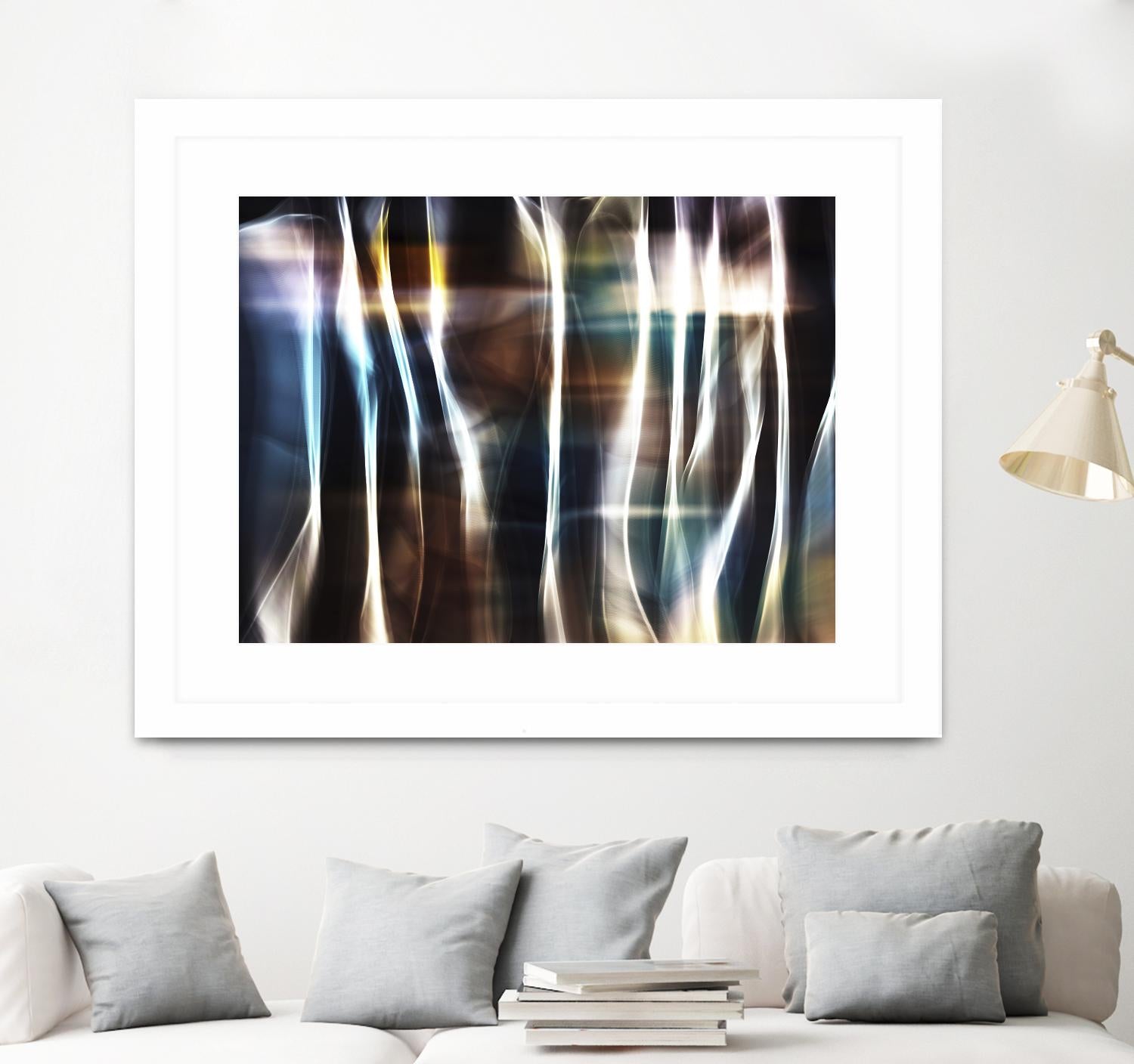 Mysterious Light III by Irena Orlov on GIANT ART - blue abstract