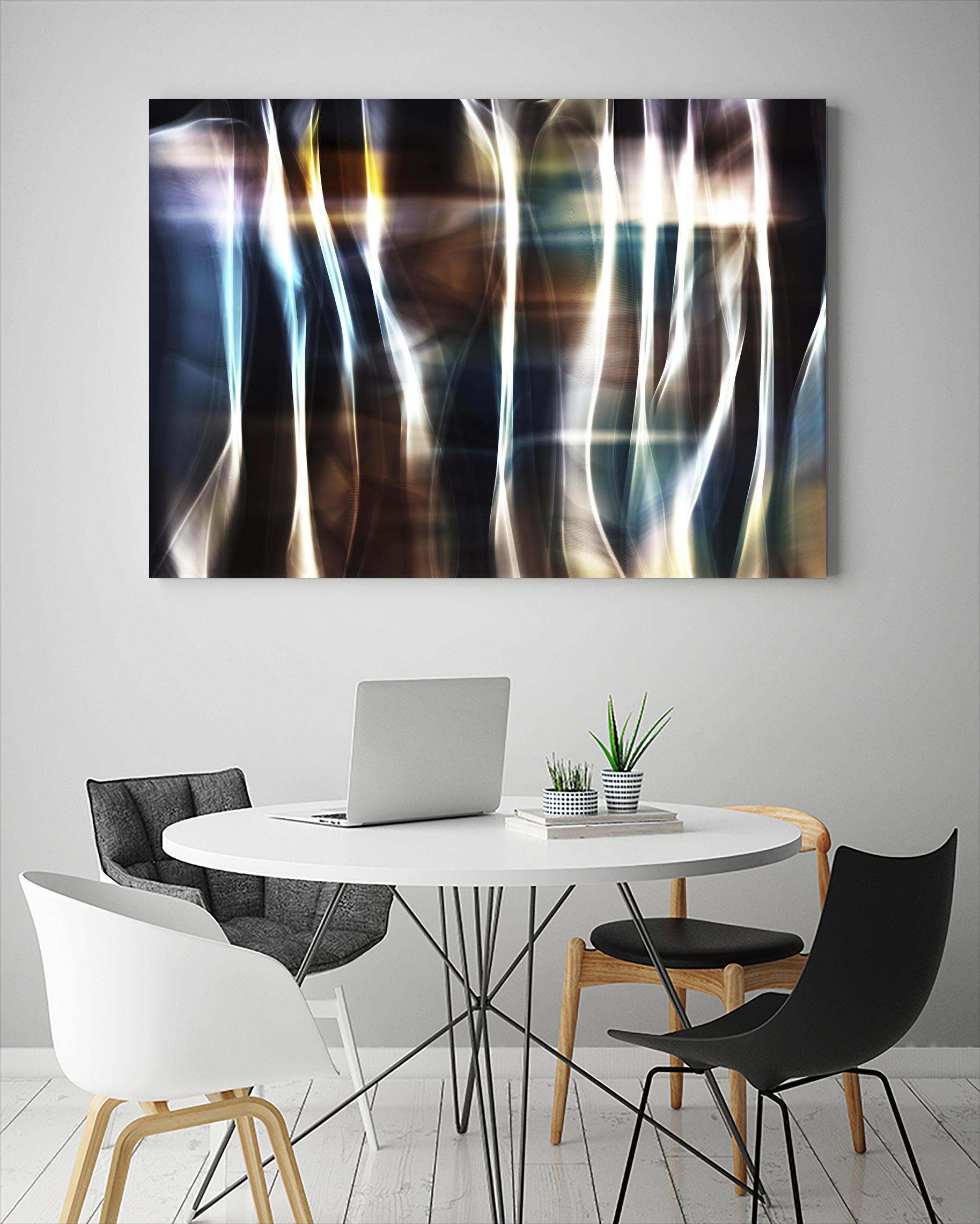 Mysterious Light III by Irena Orlov on GIANT ART - blue abstract