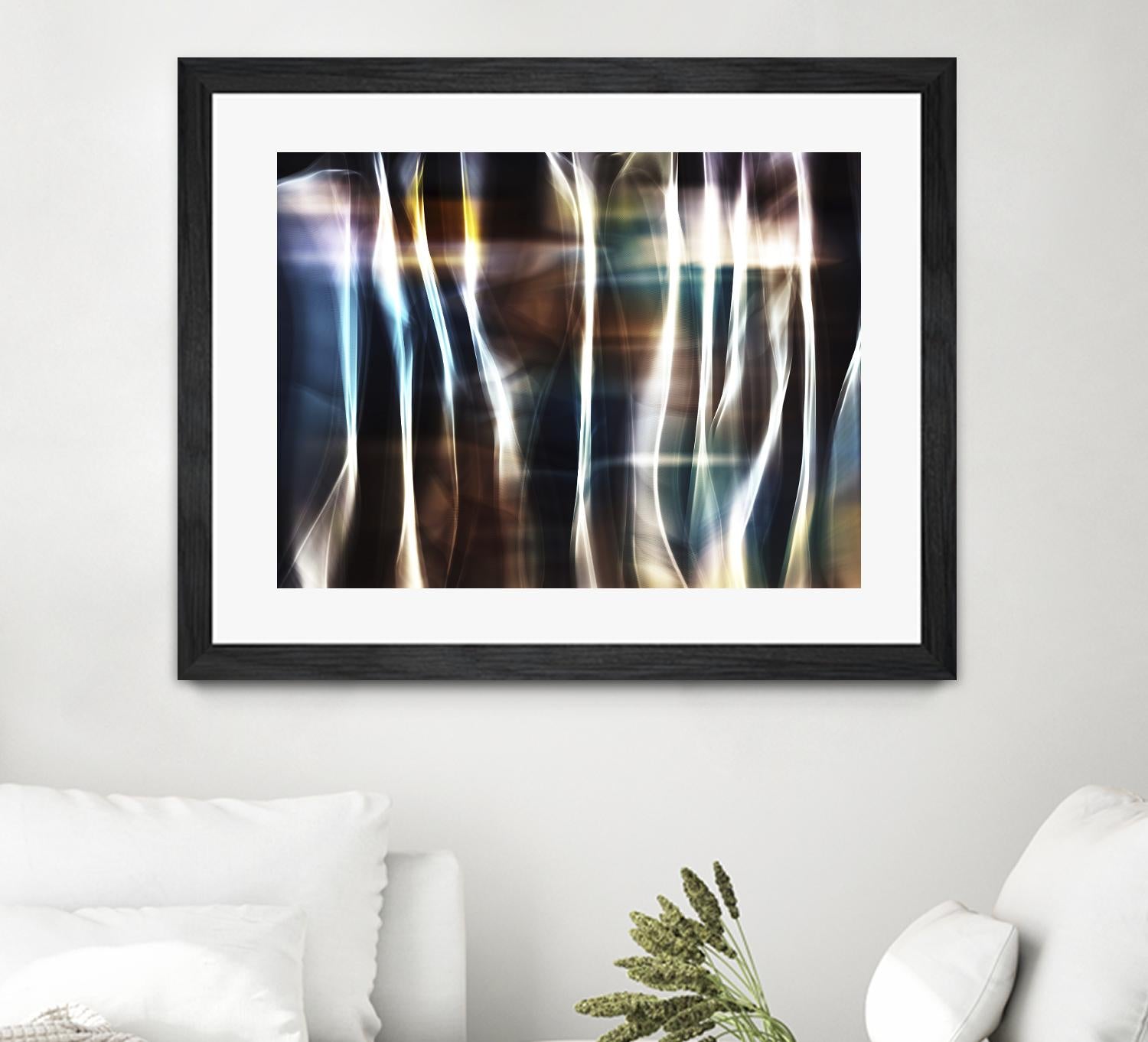 Mysterious Light III by Irena Orlov on GIANT ART - blue abstract