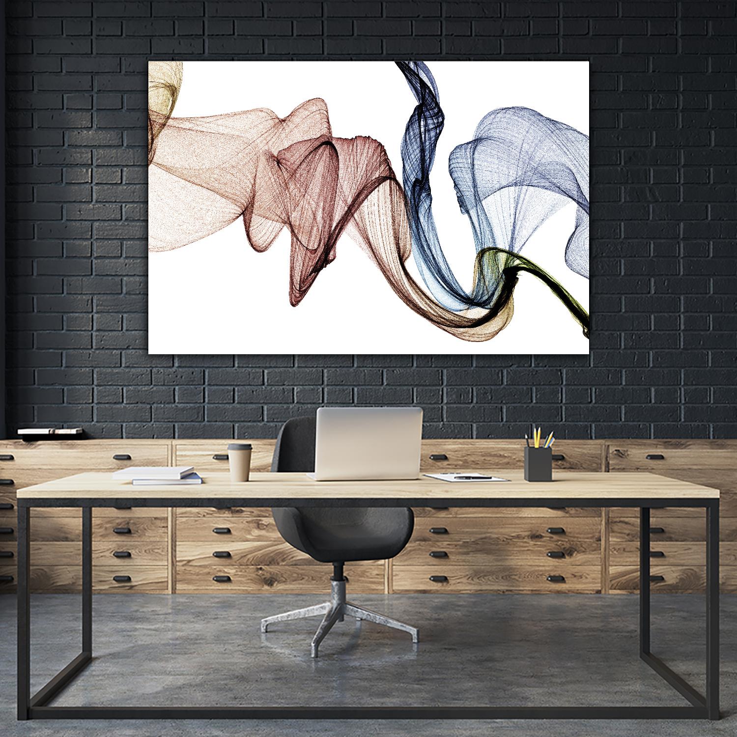 The Invisible World I by Irena Orlov on GIANT ART - red abstract