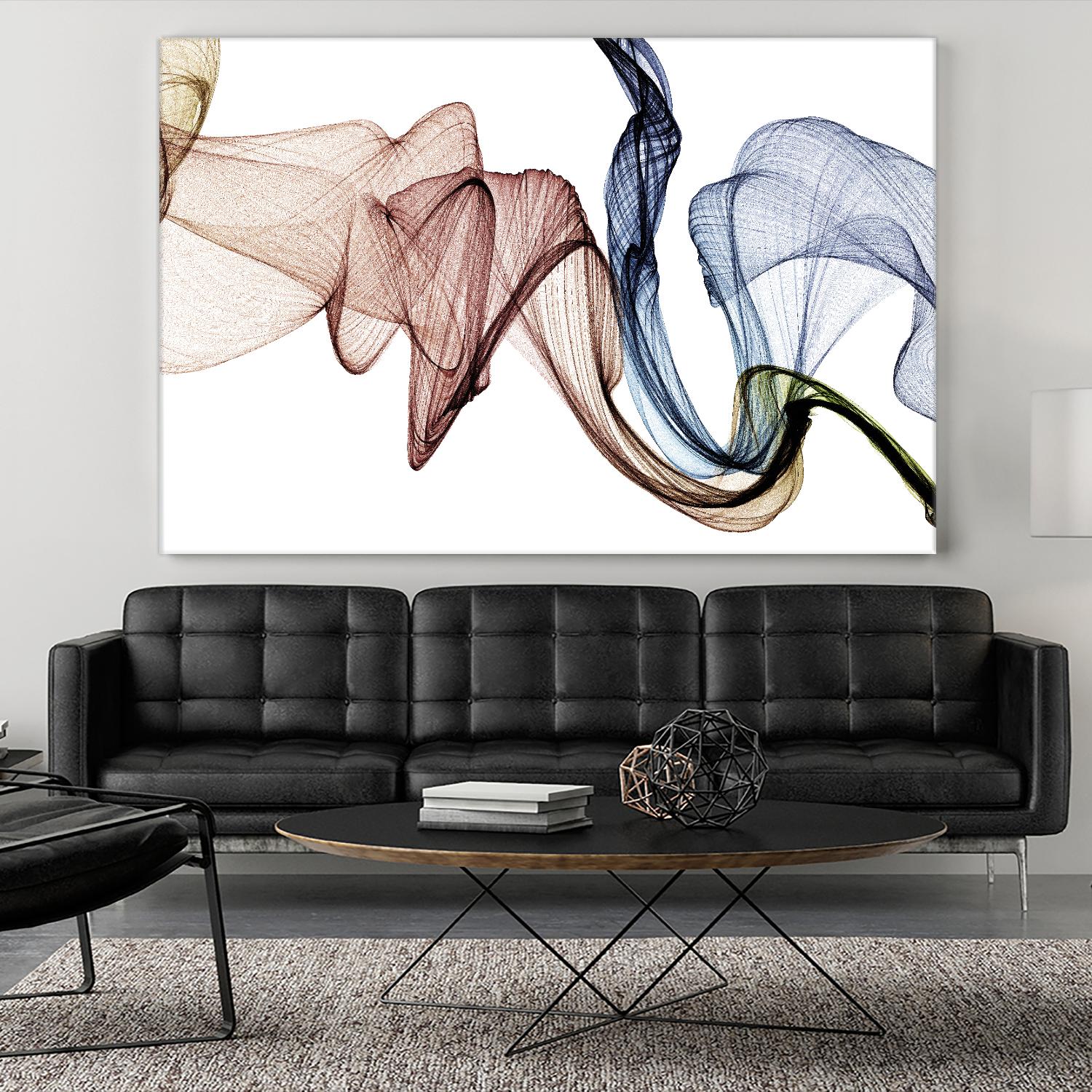 The Invisible World I by Irena Orlov on GIANT ART - red abstract