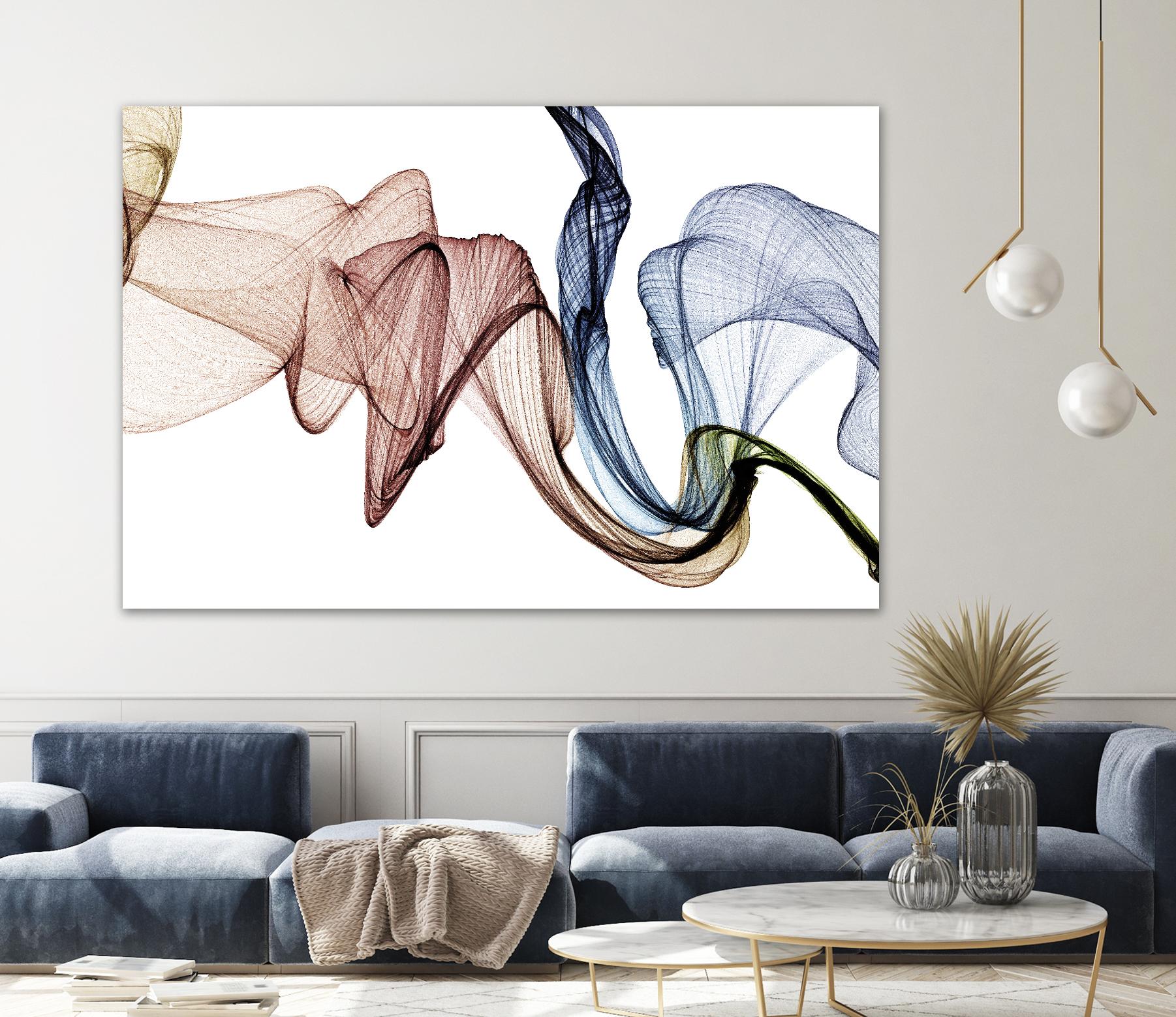 The Invisible World I by Irena Orlov on GIANT ART - red abstract