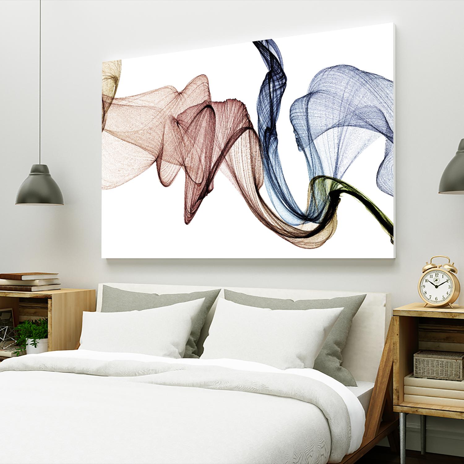 The Invisible World I by Irena Orlov on GIANT ART - red abstract